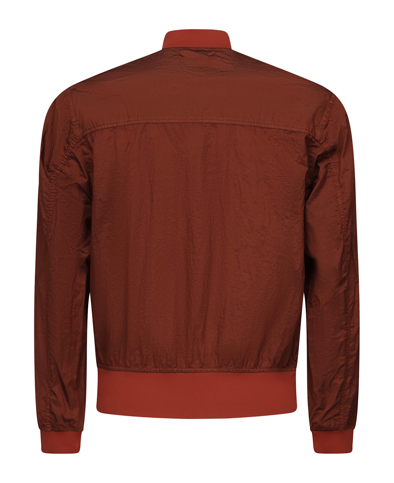 Stone Island Bomber Nylon Metal Watro-tc In Econyl - Red