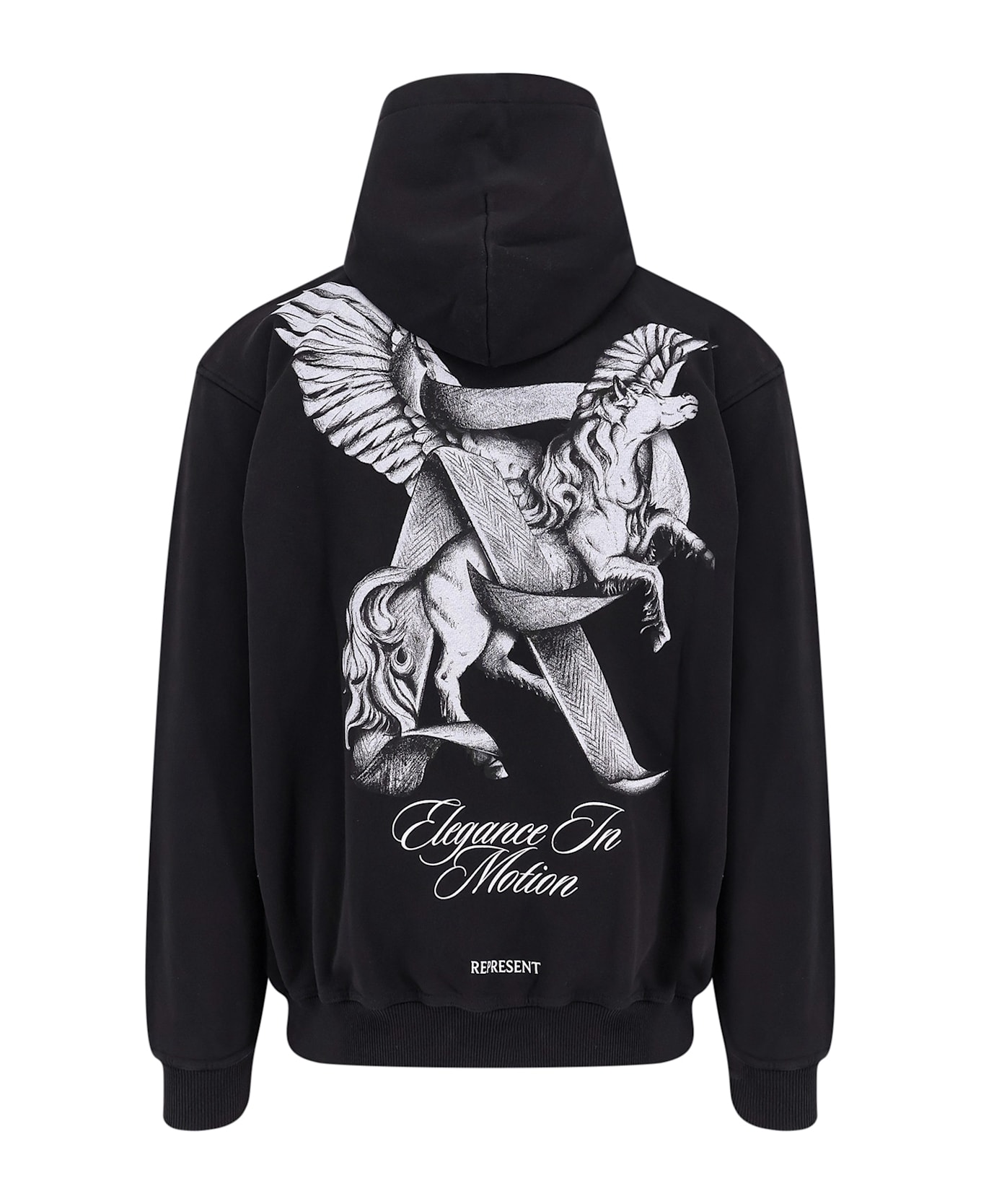 REPRESENT Elegance In Motion Sweatshirt - BLACK