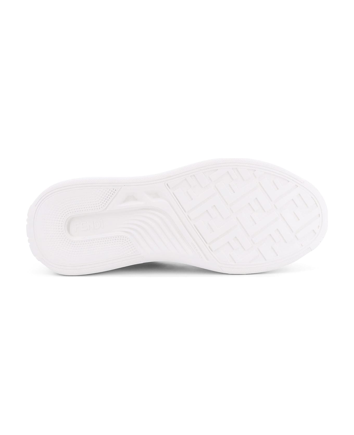 Fendi Force Sneakers - White