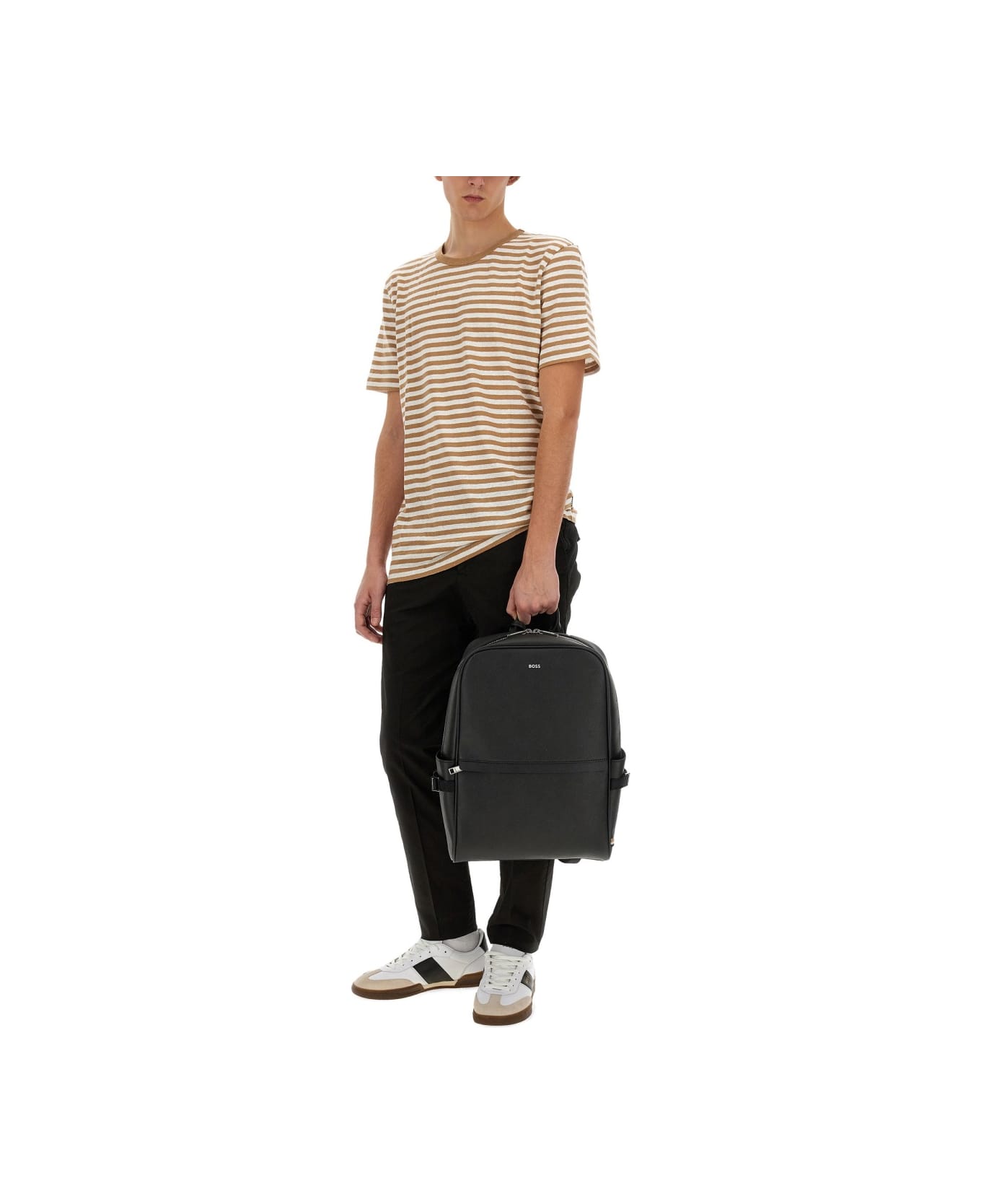 Hugo Boss Ziano With Logo - BLACK