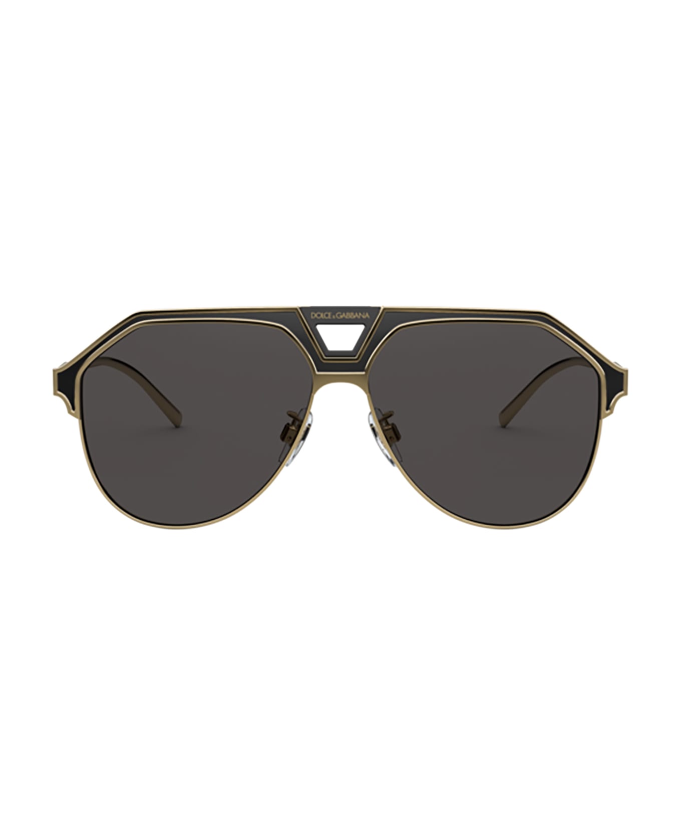 Dolce & Gabbana Eyewear Dg2257 Gold / Matte Black Sunglasses - Gold / Matte Black