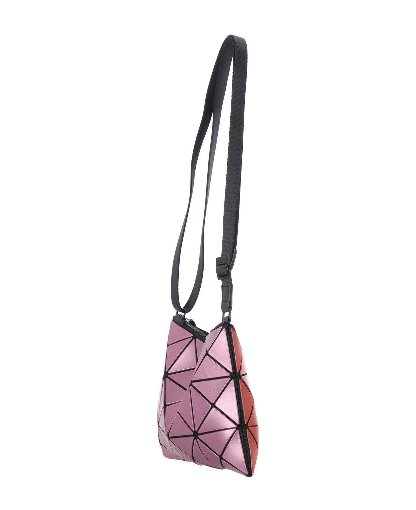 Bao Bao Issey Miyake Lucent Two-toned Crossbosy Bag - PINK