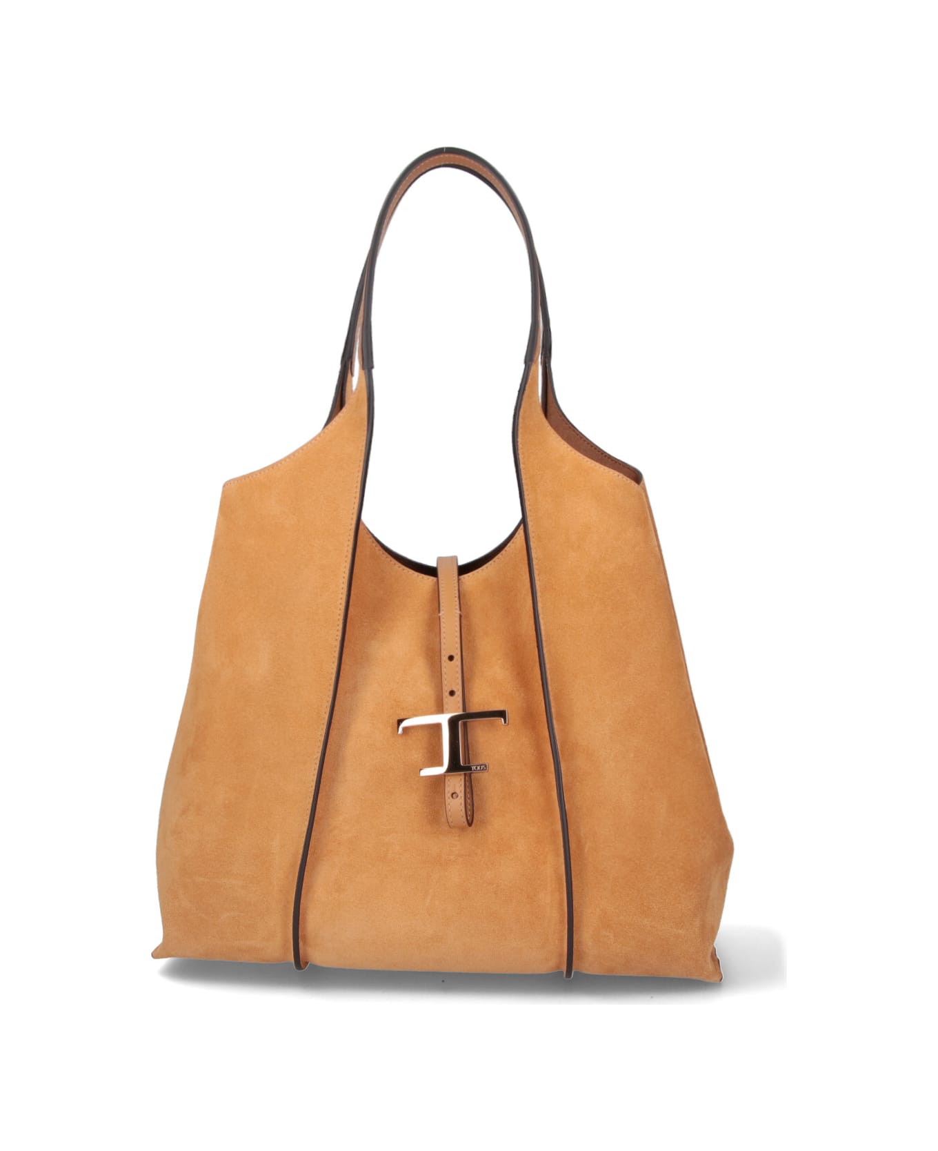 Tod
s Medium Tote Bag "t Timeless" - Brown