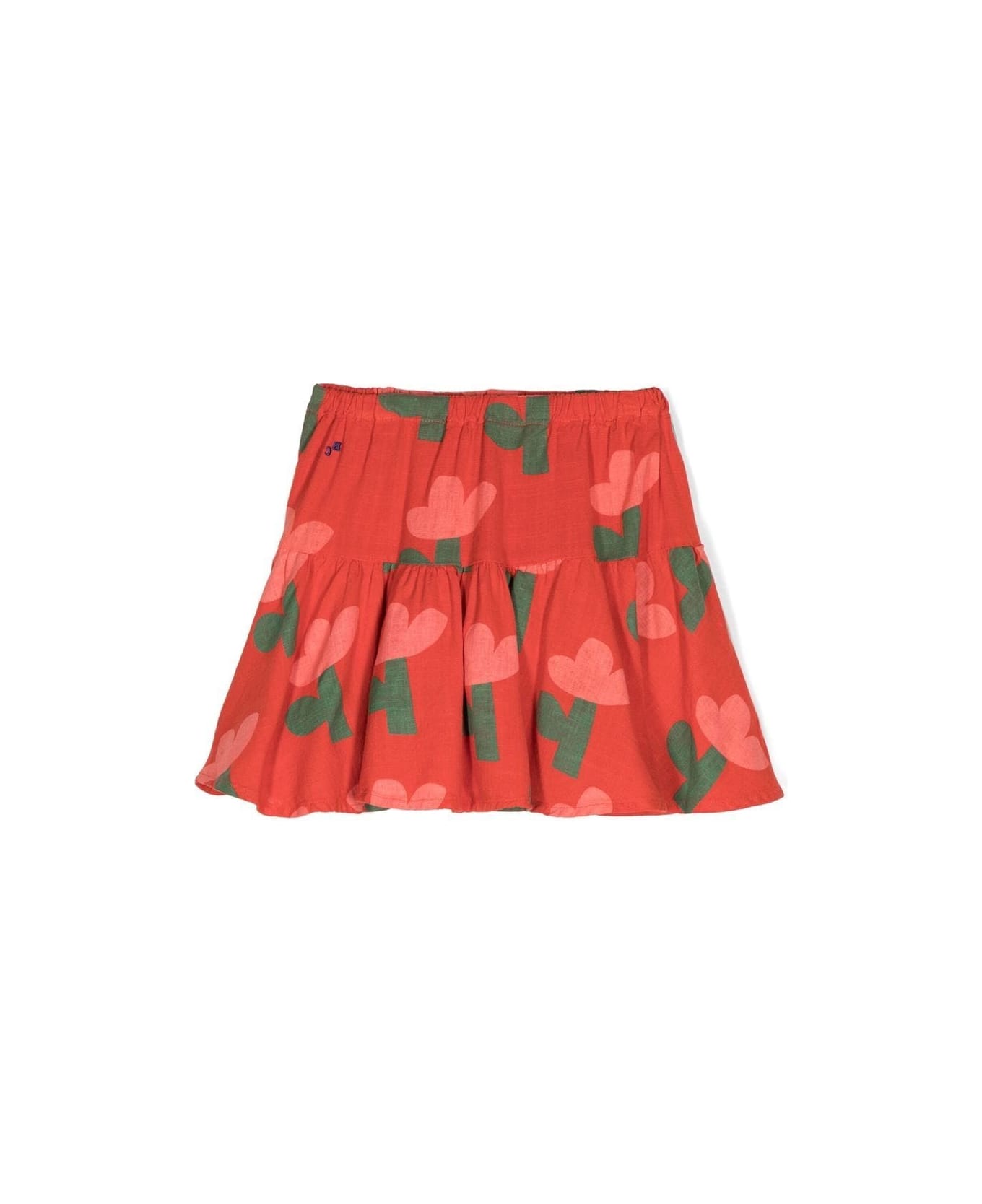 Bobo Choses Sea Flower All Over Woven Skirt - Multi ボトムス