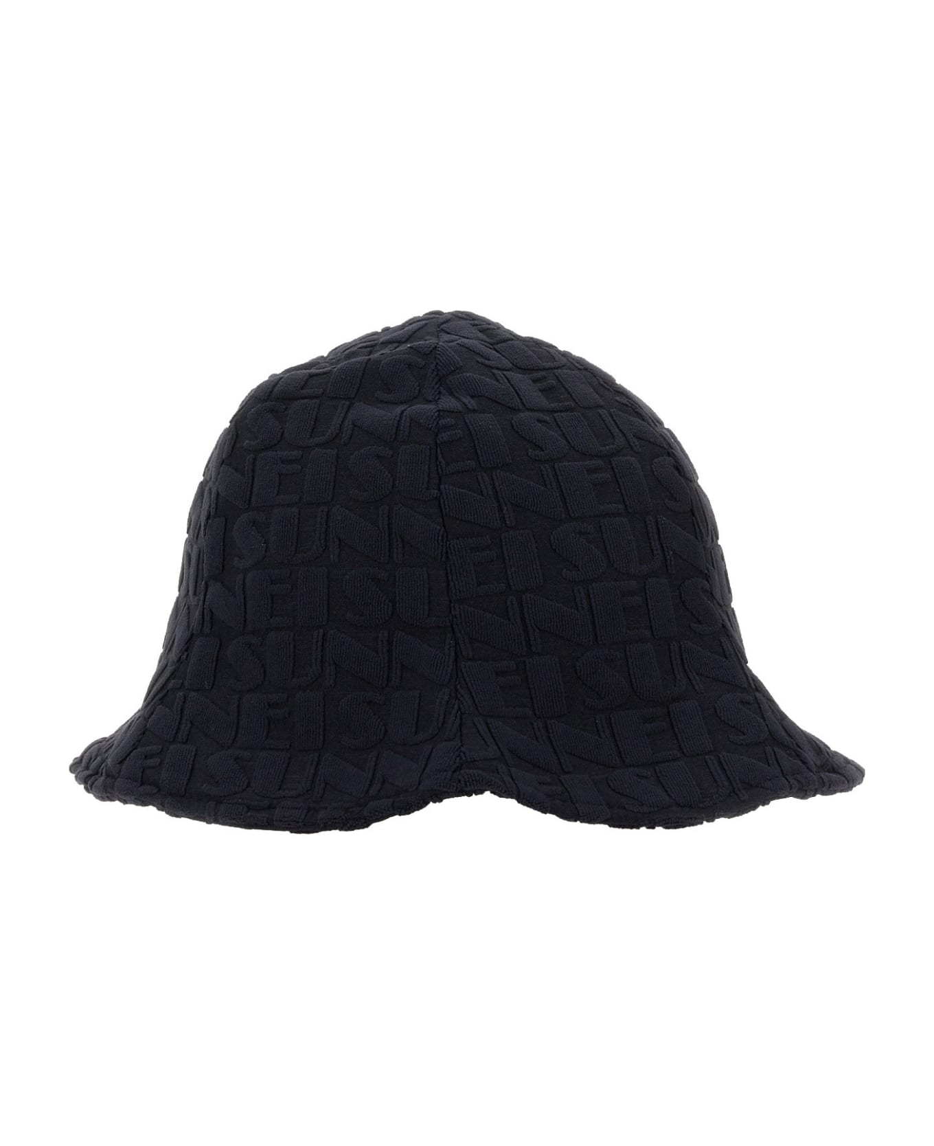Sunnei Bucket Hat With Logo Pattern - BLU