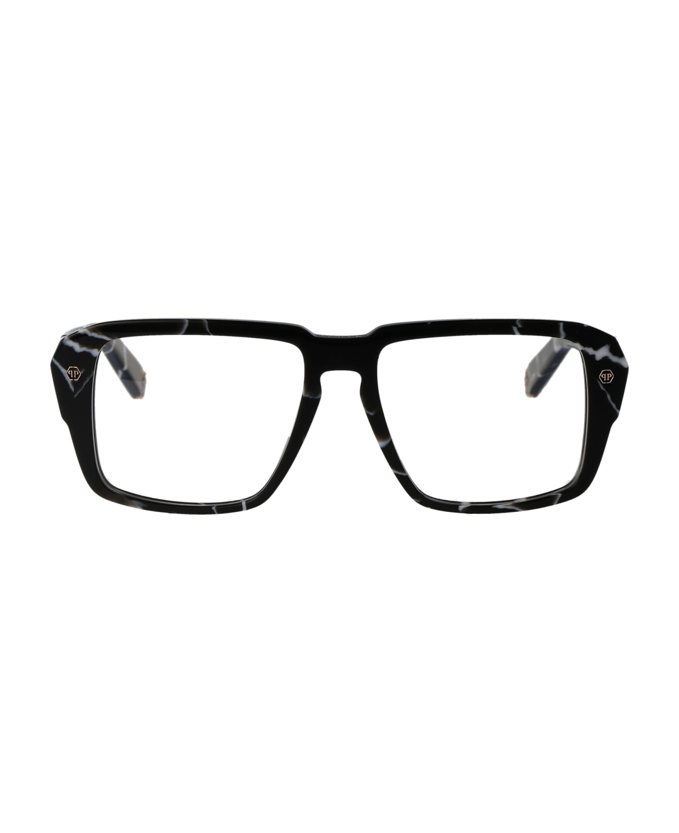 Philipp Plein Vpp081 Glasses - 0Z21 NERO MARMORIZZATO
