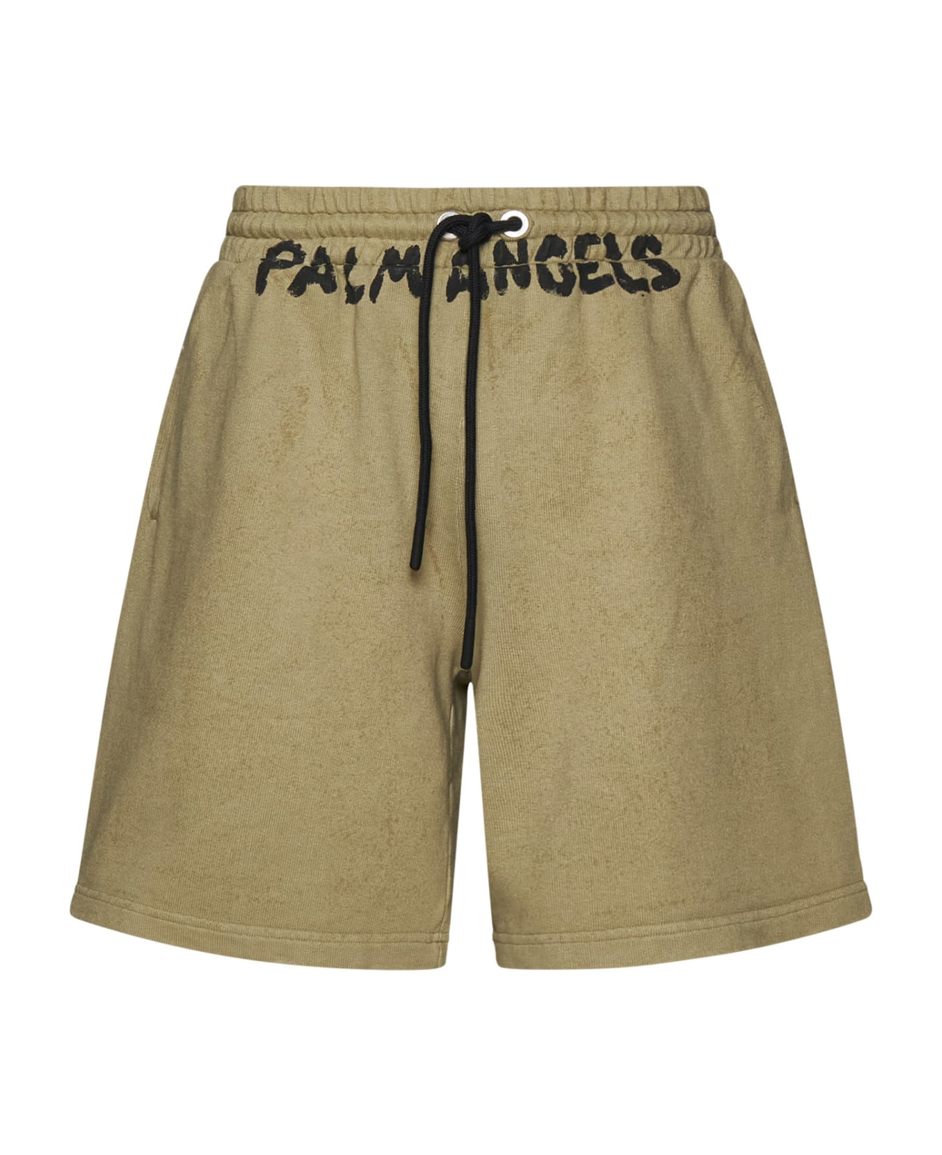 Palm Angels Shorts From - Military black