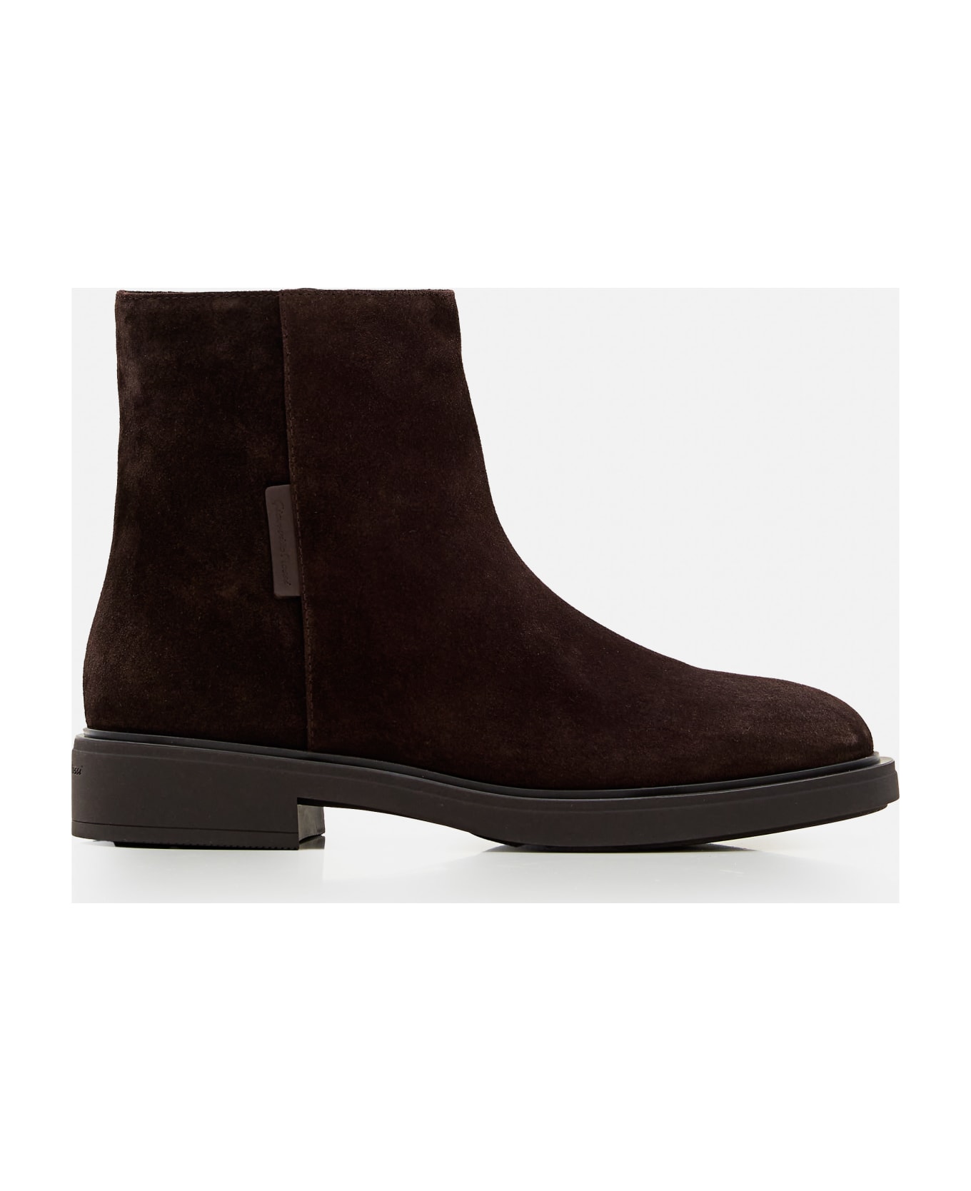 Gianvito Rossi Lexington Leather Bootie - Brown