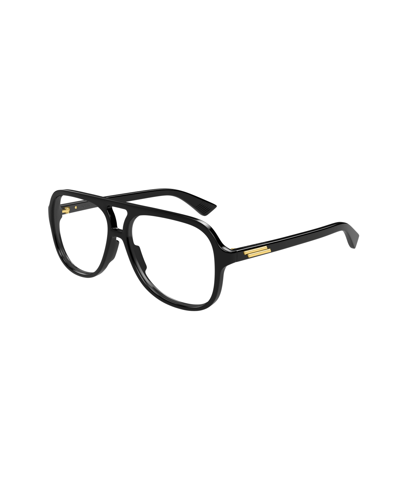 Bottega Veneta Eyewear Bottega Veneta Bv1417o Linea Ribbon 001 Black Glasses - Nero