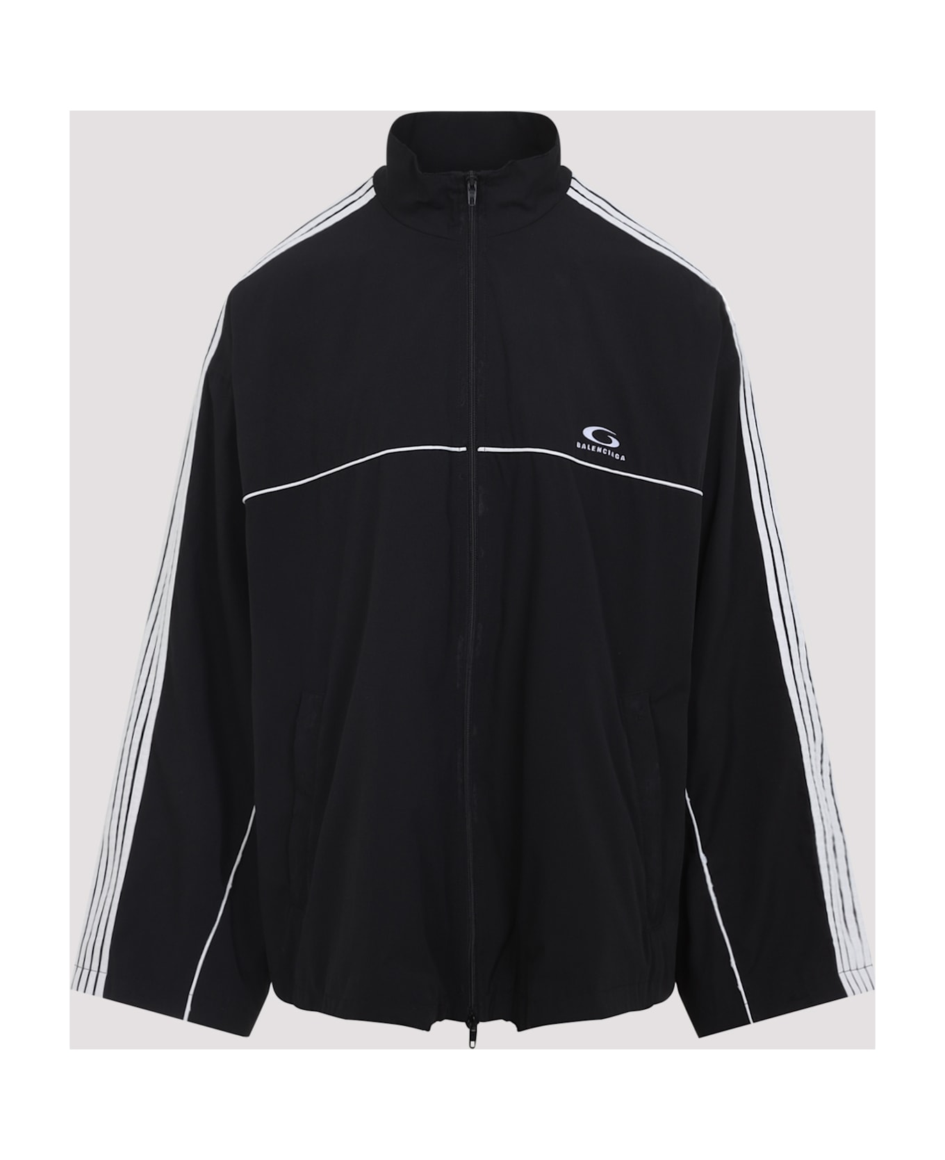 Balenciaga Large Tracksuit Jacket - BLACK ジャケット