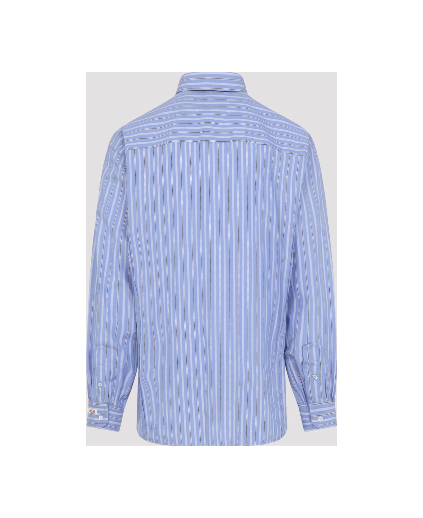 Maison Margiela Ls Shirt - F Blue Stripe