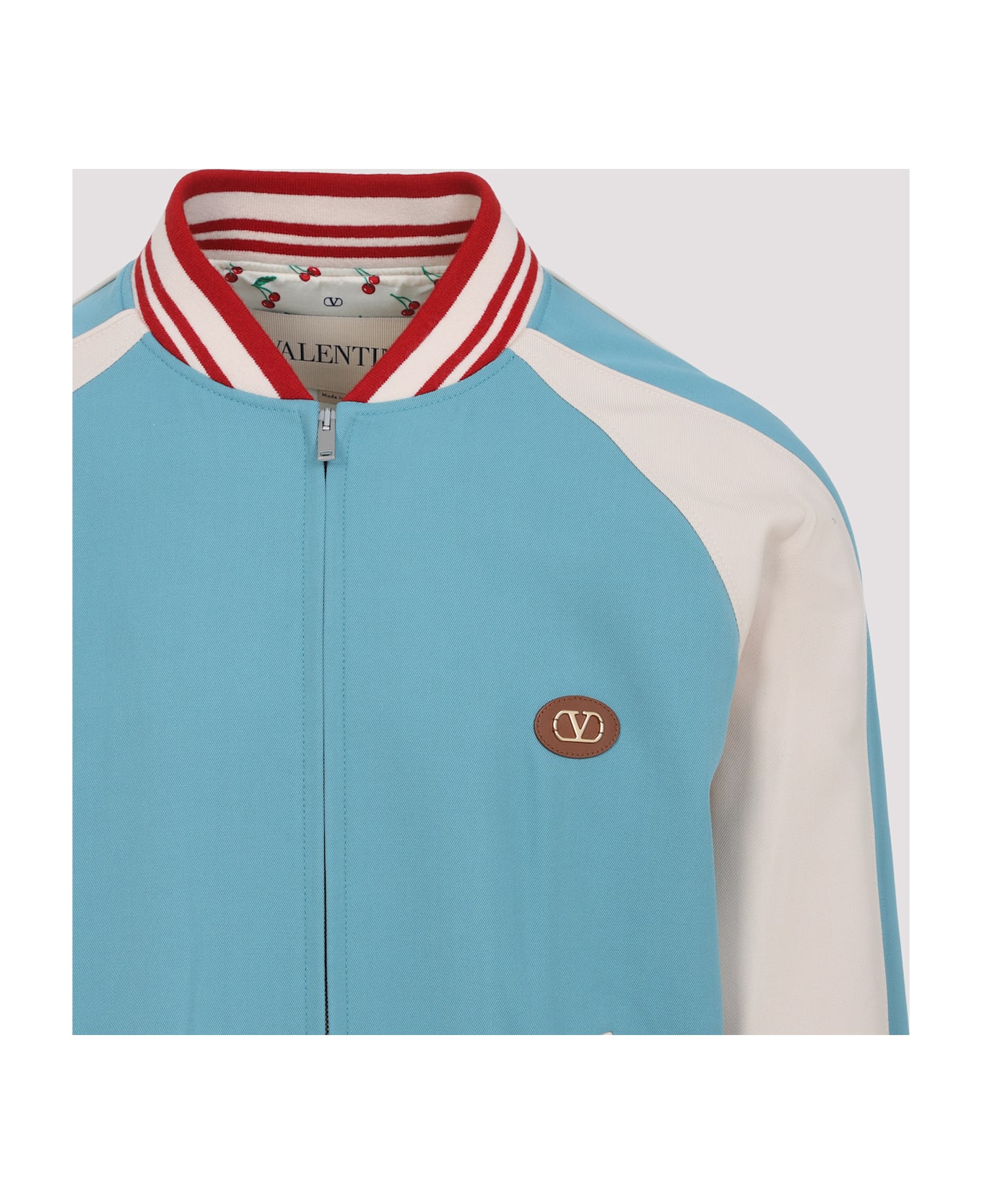 Valentino Viscose Jacket - Dya Blu Lake Burro