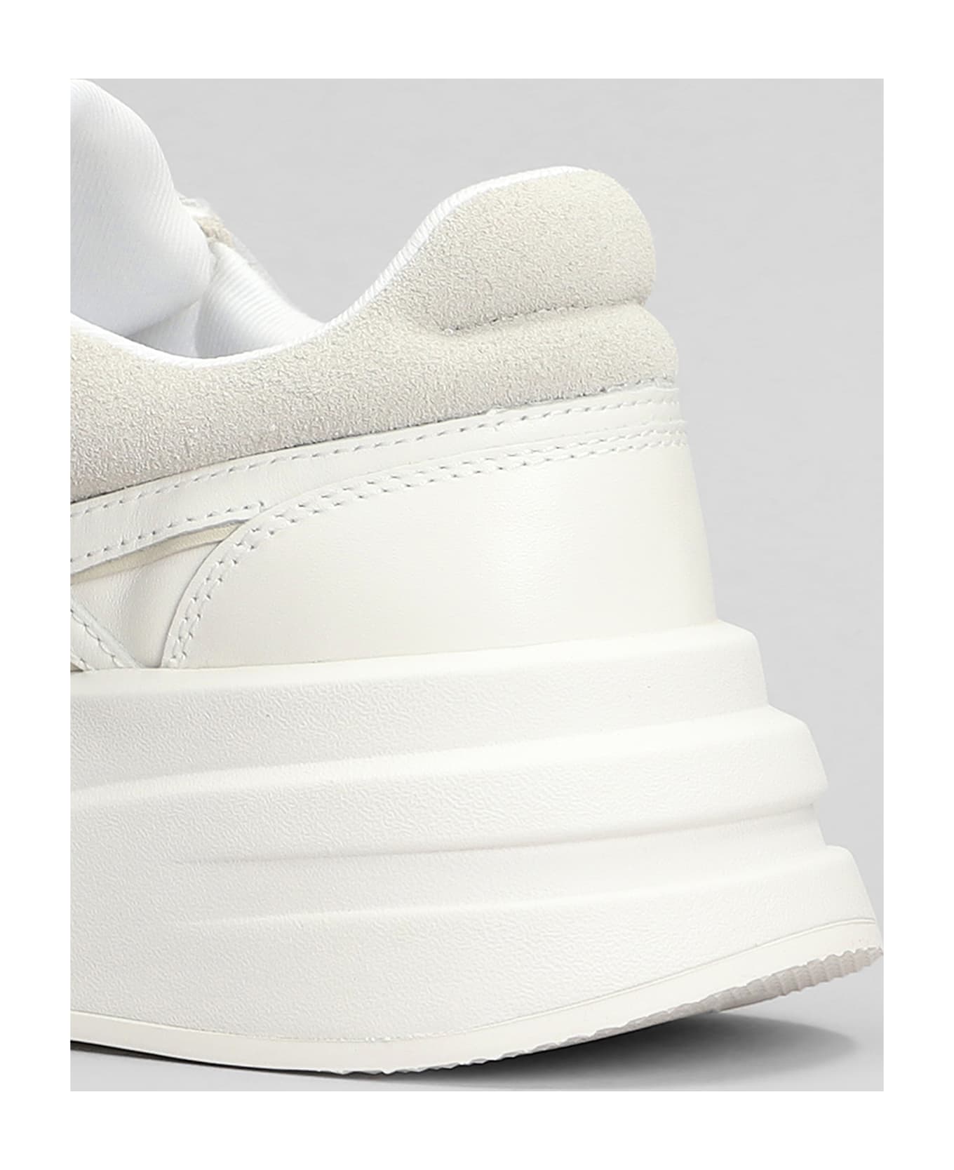 Ash Icone Sneakers In White Leather - white