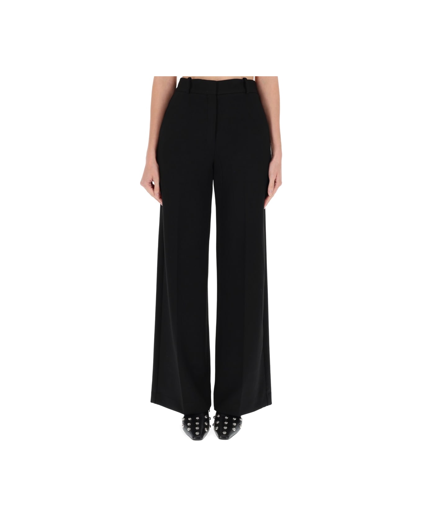 Theory Wide Pants - BLACK