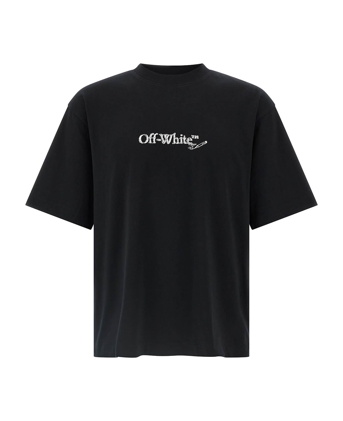 Off-White 
scribble Arrow Skate
 T-shirt - White/Black