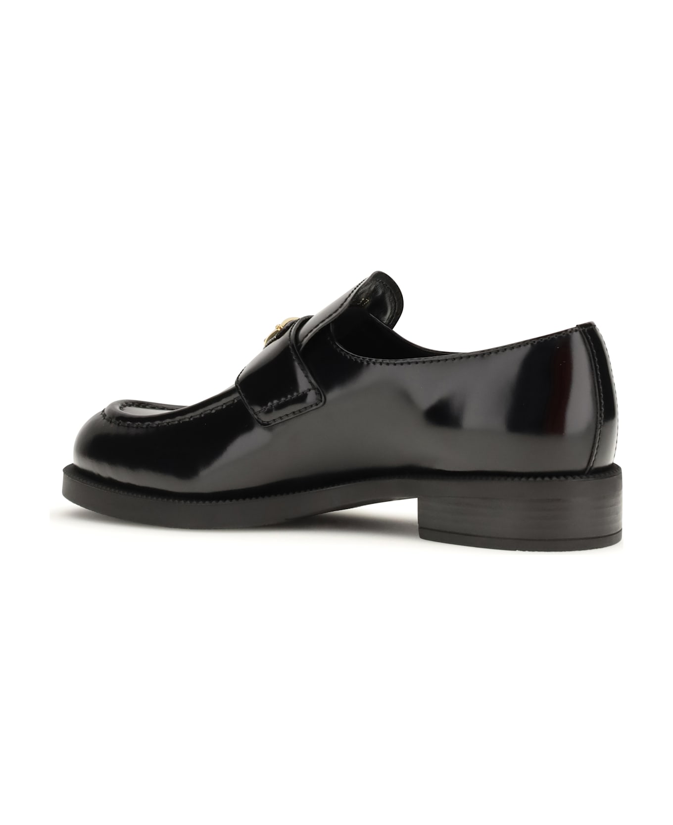 Prada Leather Loafers フラットシューズ