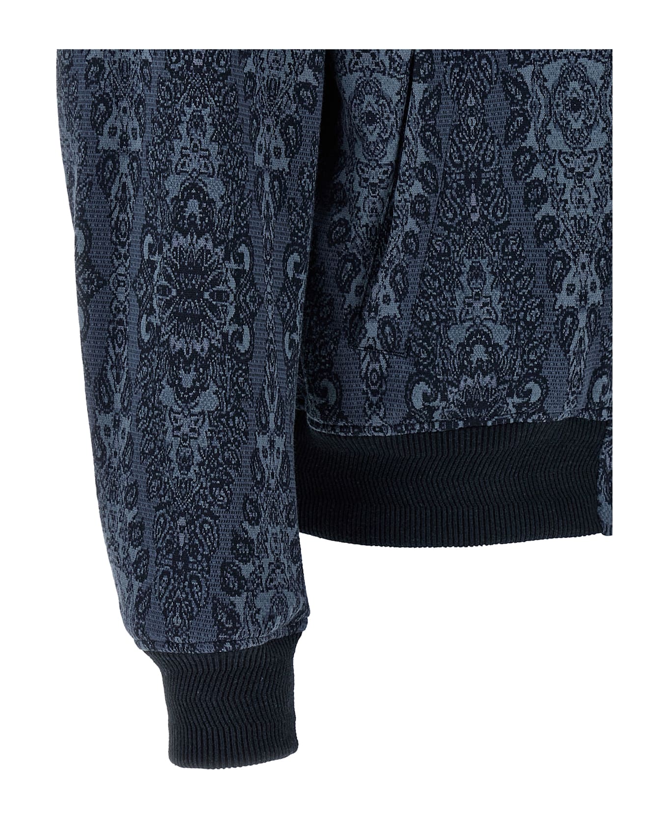 Etro Jacquard Bomber Jacket - Blue