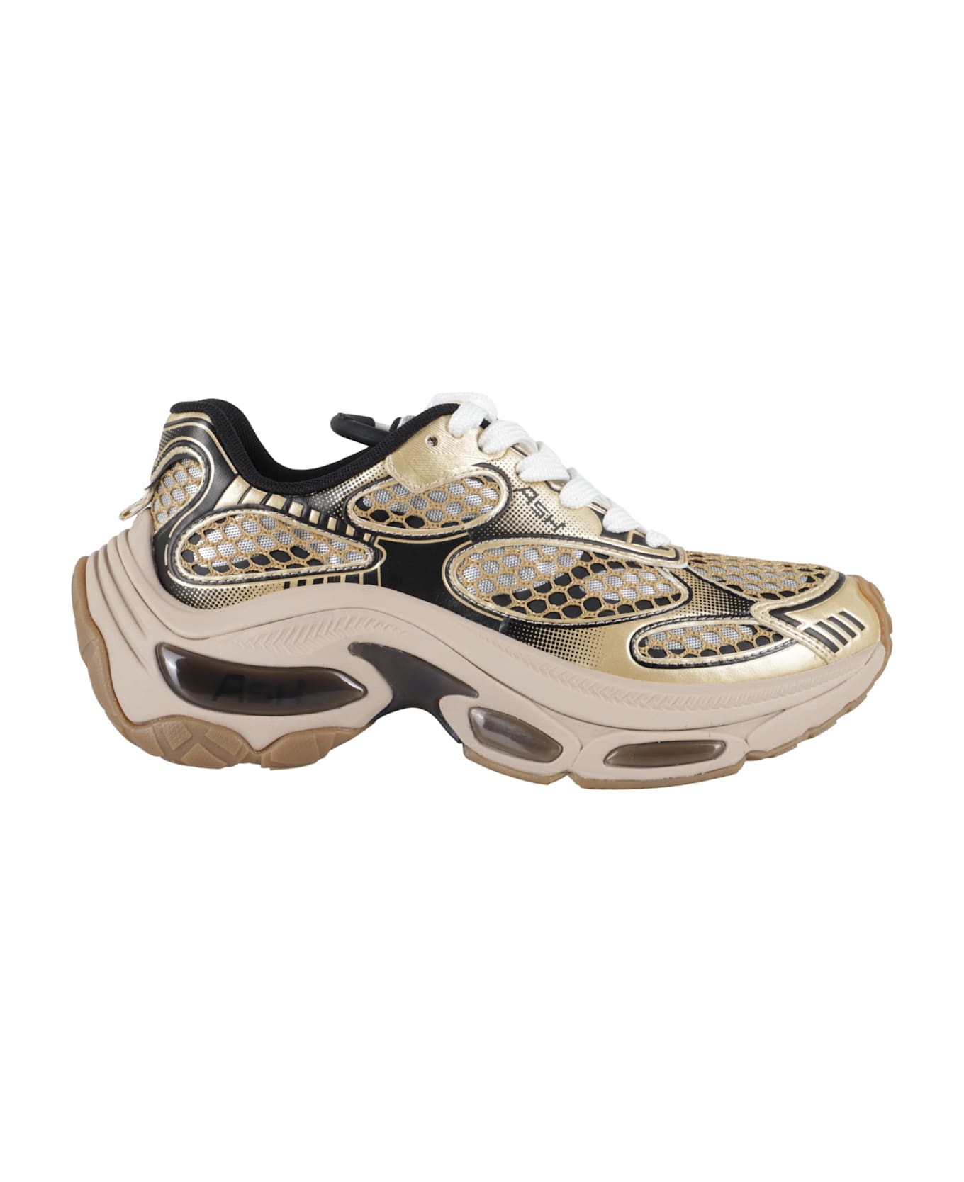 Ash Combo F - Perlized Gold White Black