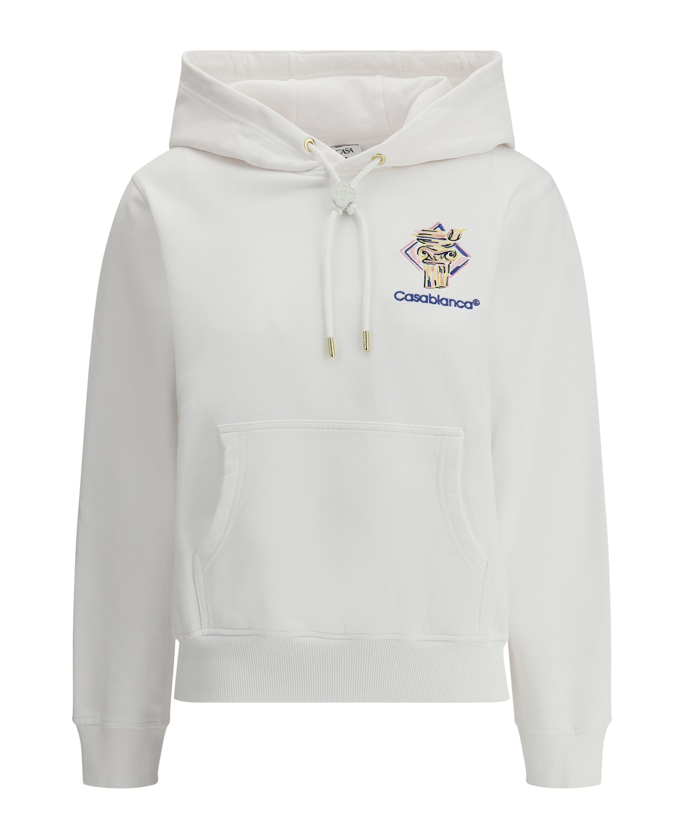 Casablanca Logoed Hoodie - Diamond Column