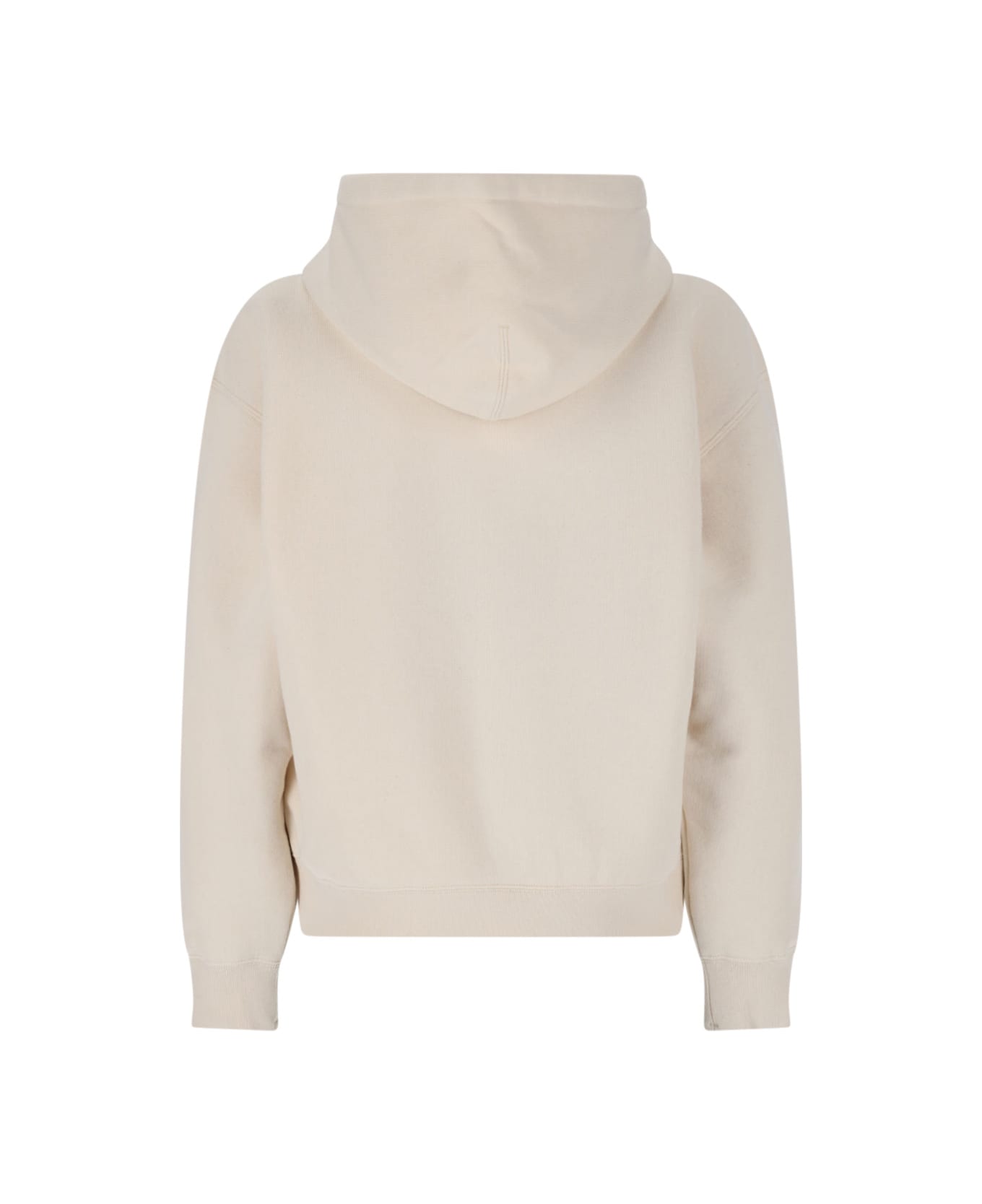 Jil Sander Logo Hoodie - BEIGE