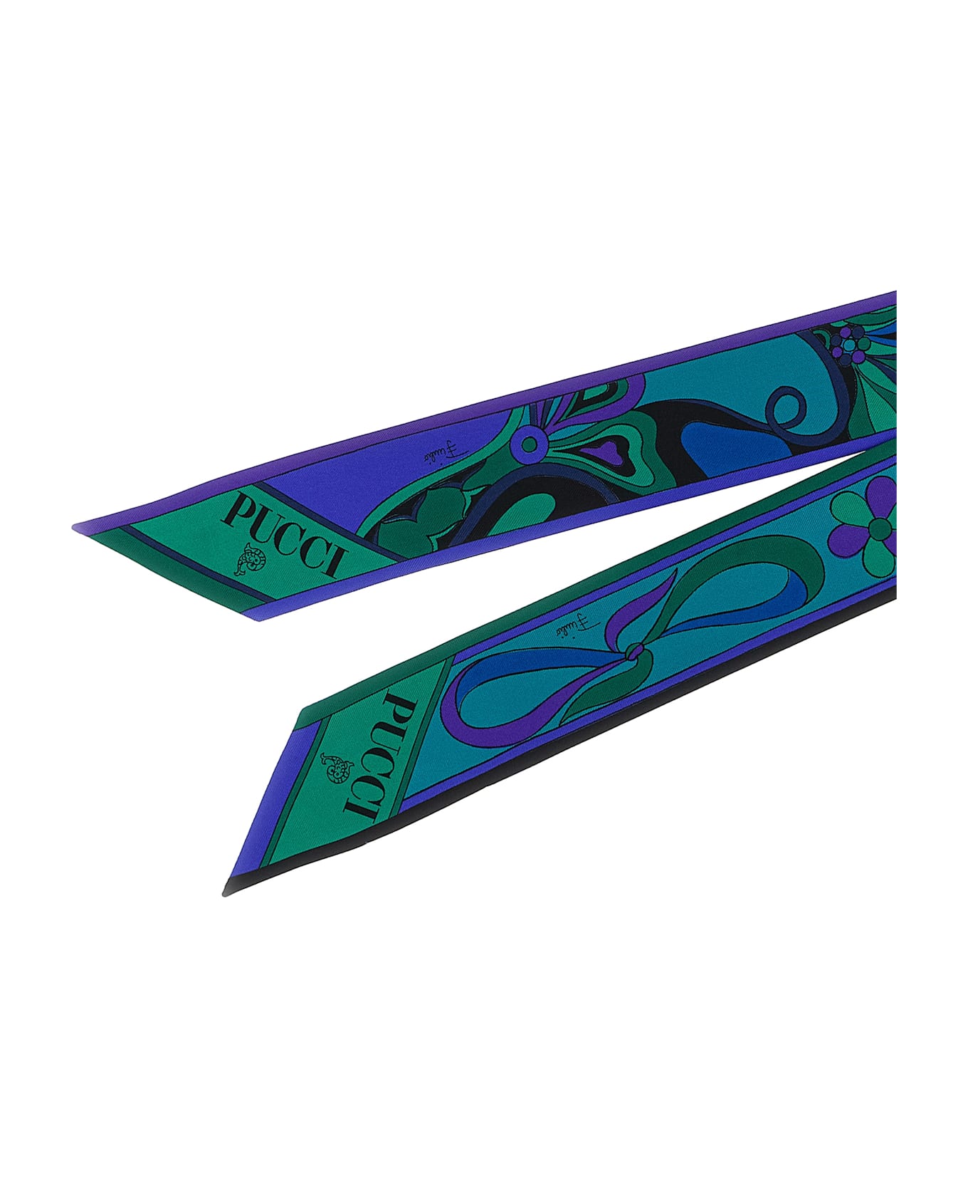 Pucci Bandeau 
fiori
 Print - Green