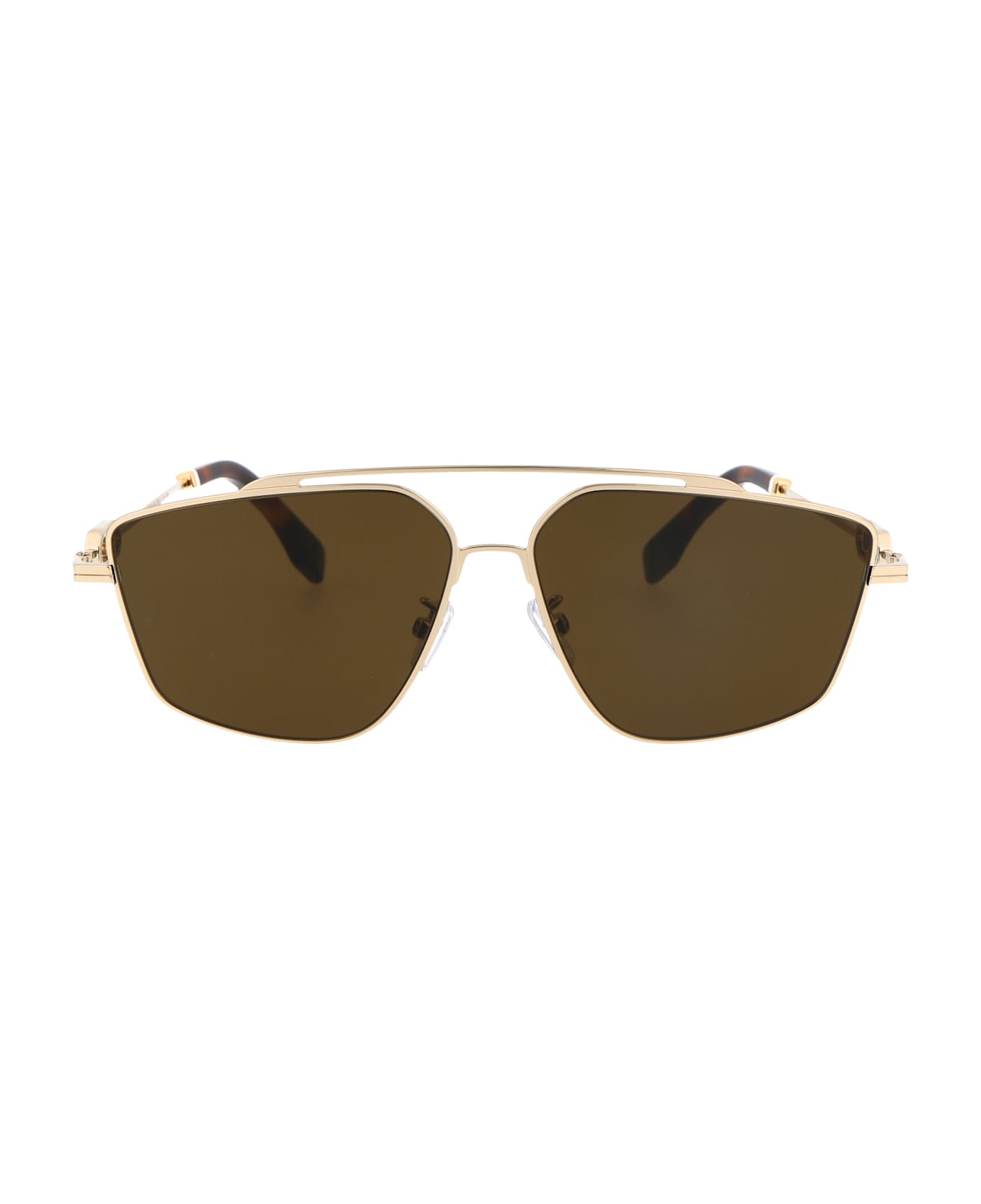 Fendi Eyewear O'lock Sunglasses - 32E GOLD / BROWN