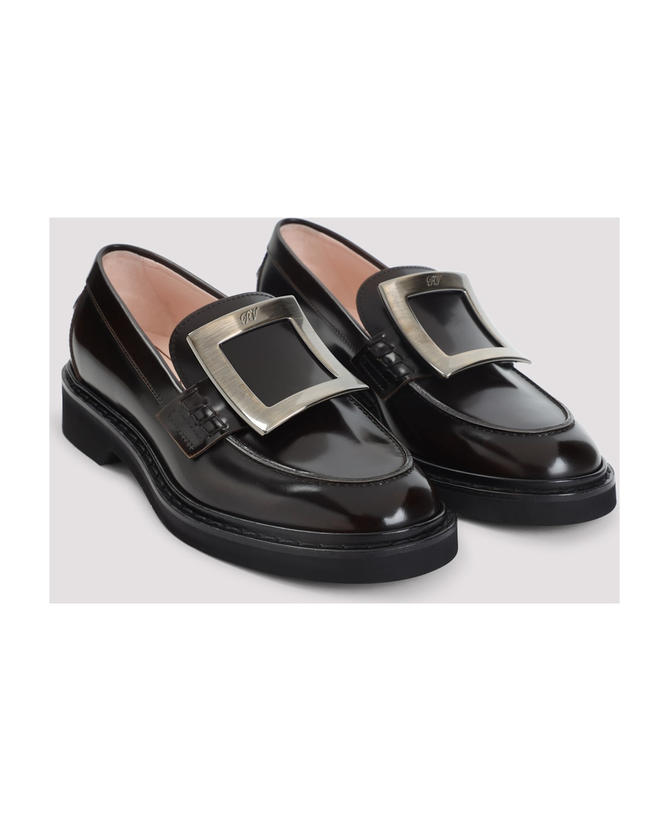 Roger Vivier Viv Rangers Met Buc 25 Loafers - Lenticchia