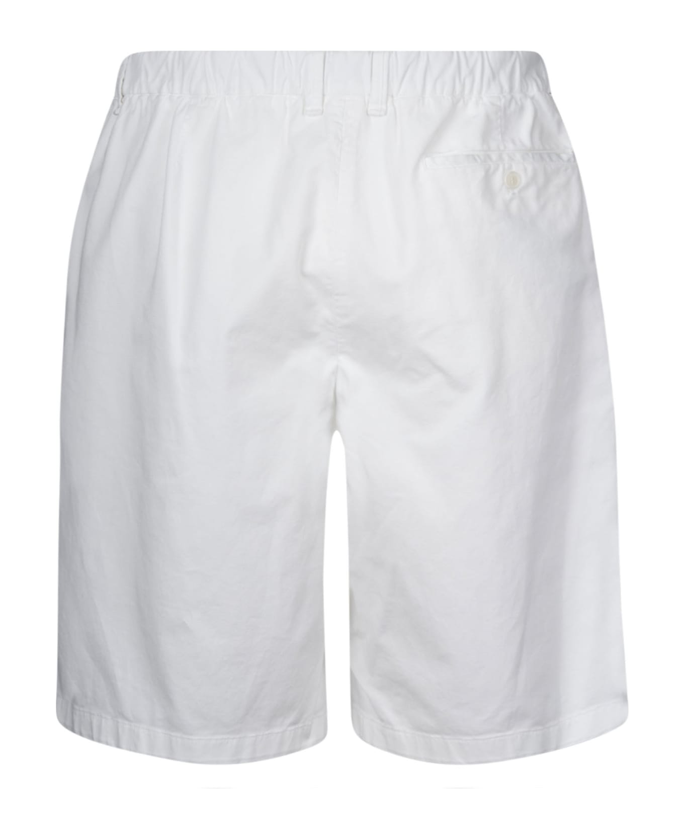 Giorgio Armani Buttoned Shorts - Brillant White