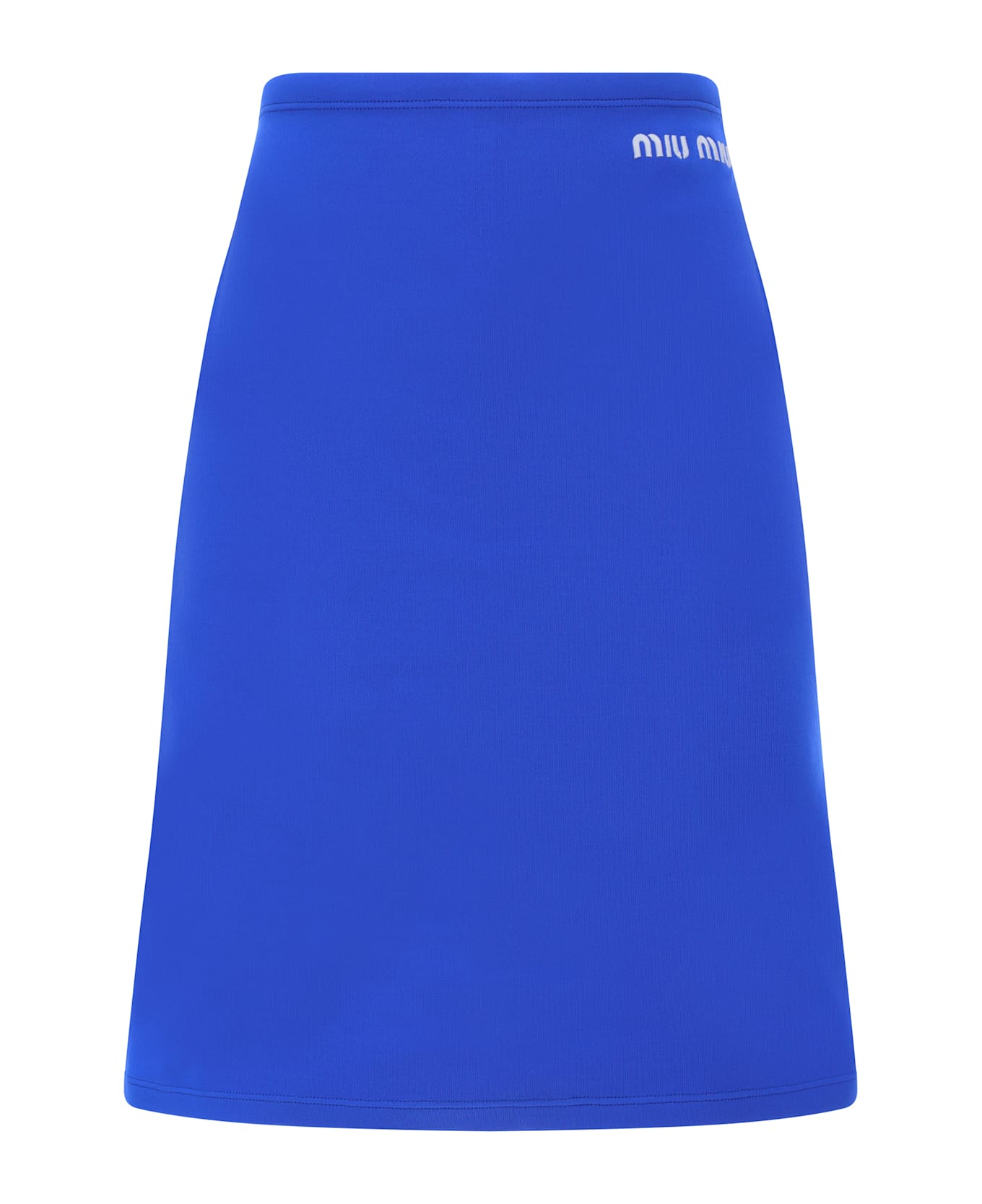 Miu Miu Midi Skirt - Indaco