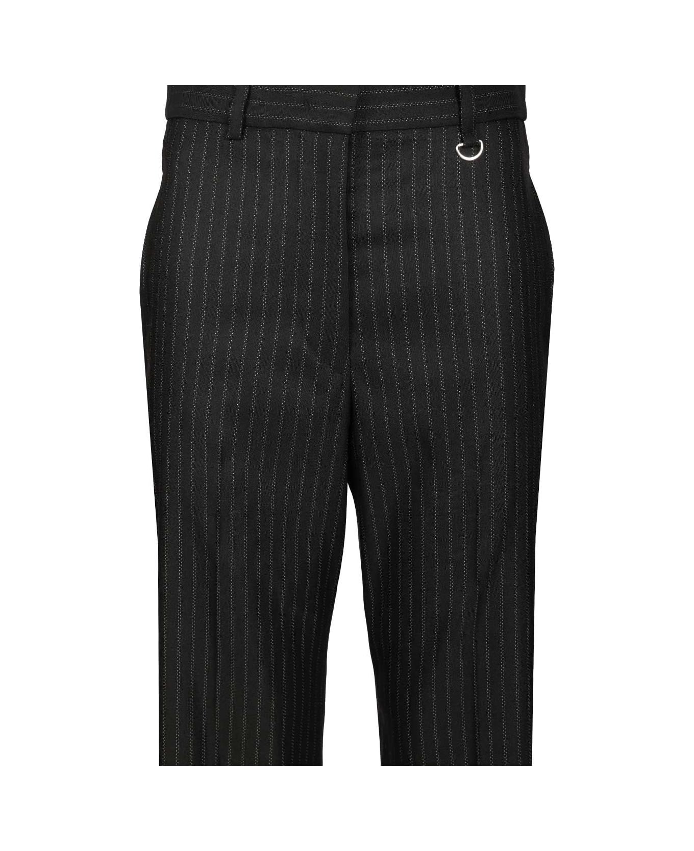Isabel Marant 
noanda
 Pinstriped Suit Trousers - Black