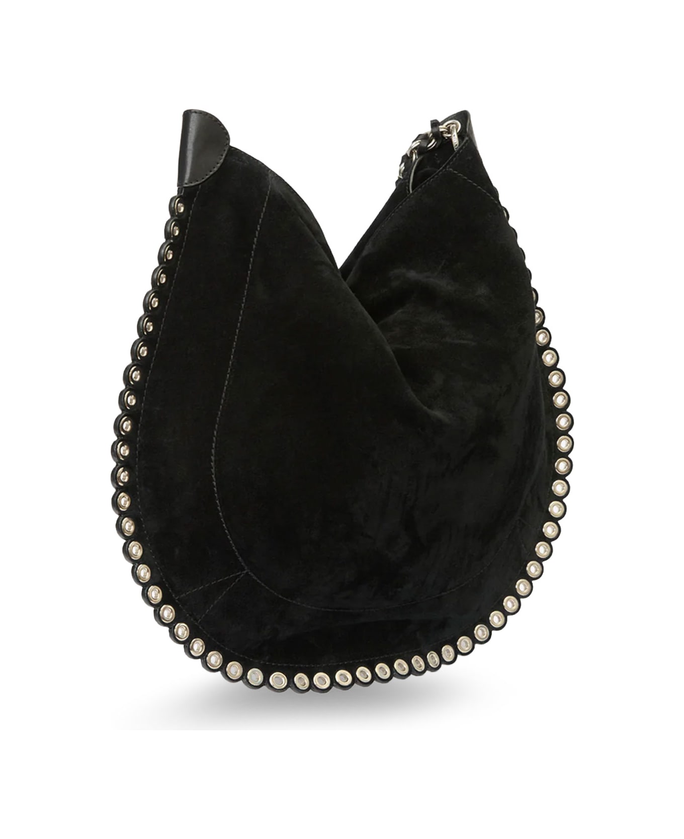 Isabel Marant Oskan Suede Hobo Bag - Black