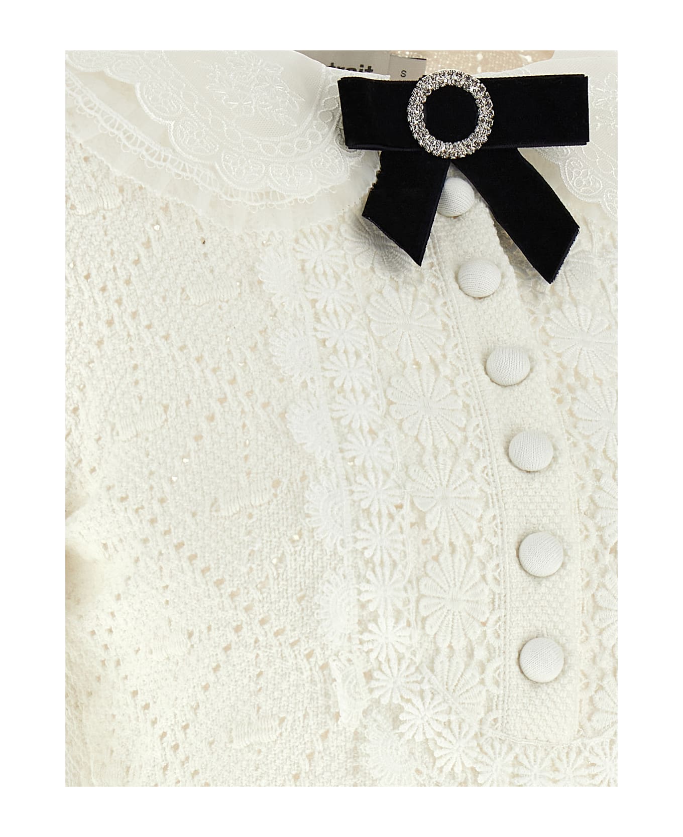 self-portrait Lace Dress - White
