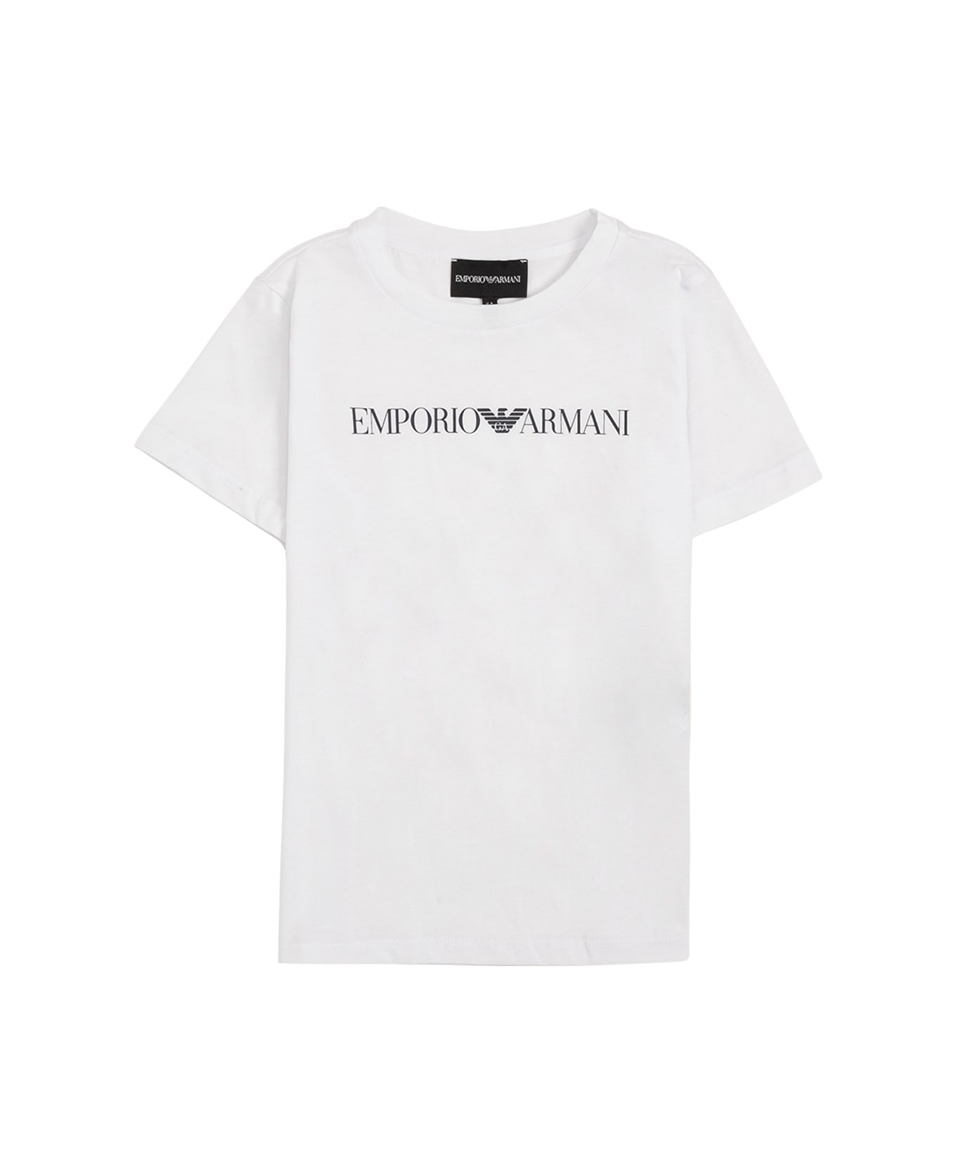 Emporio Armani 8n4tn51jpzz0146 - Bianco Logo Tシャツ＆ポロシャツ