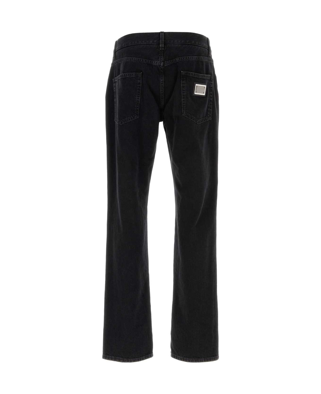 Dolce 
Gabbana Black Denim Jeans - VARIANTEABBINATA