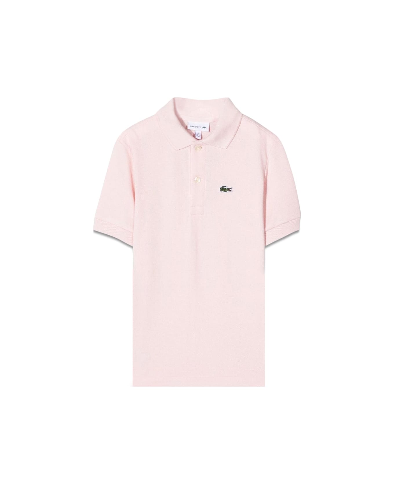 Lacoste Polo Taglio Classico Club Med - PINK