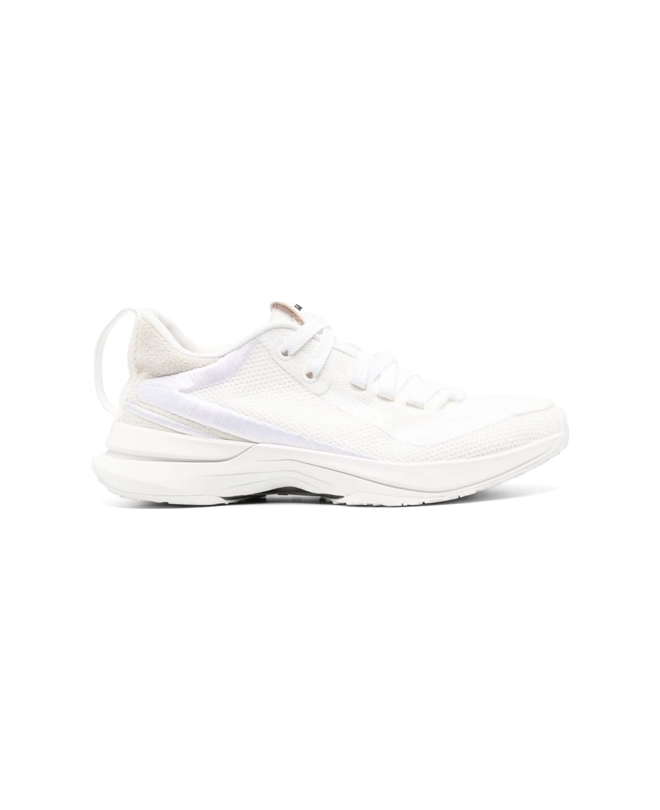 Lanvin Logo-detail Mesh Sneakers - Bianco