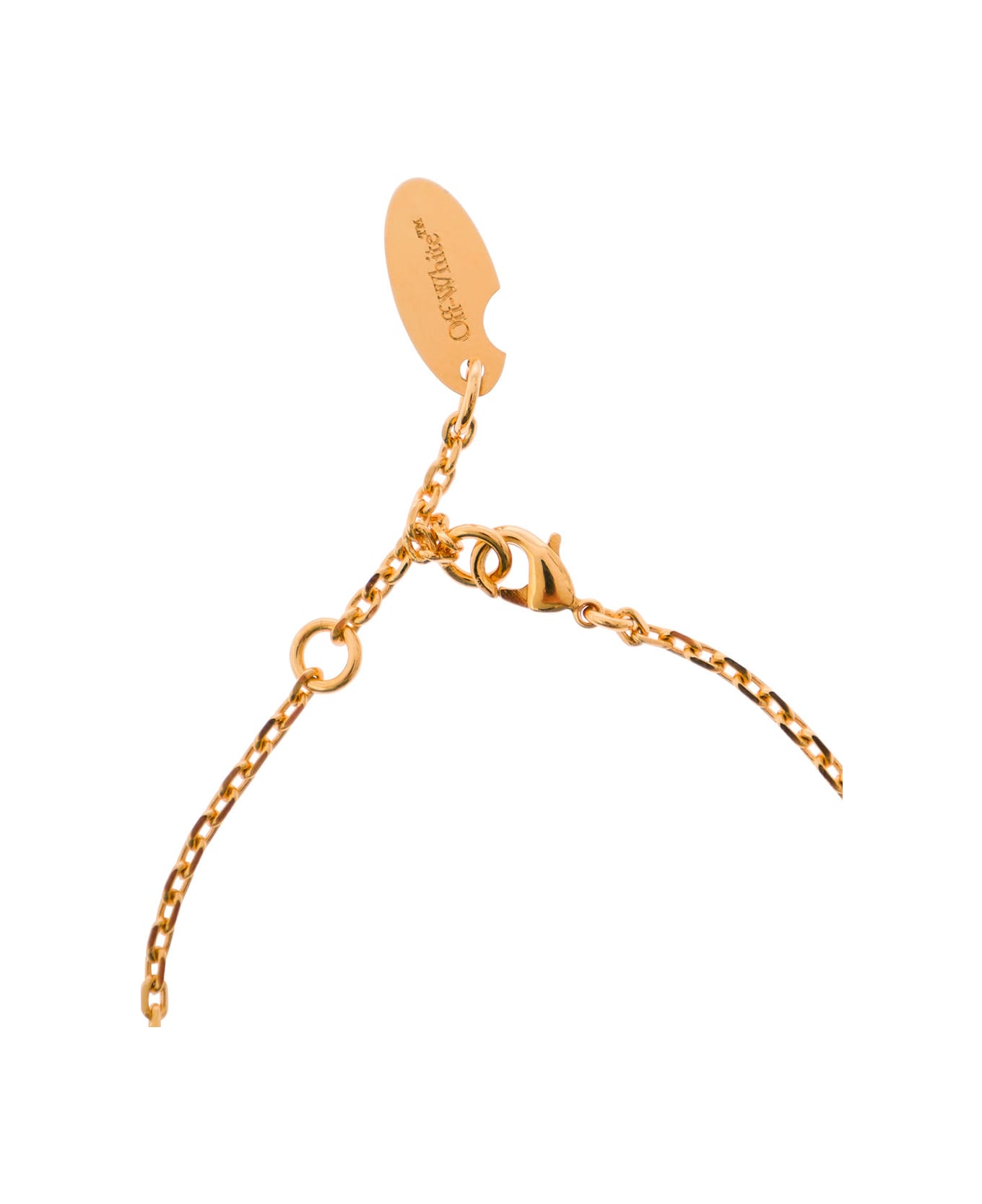 Off-White Pave' Arrow Bracelet Gold No Color - Oro