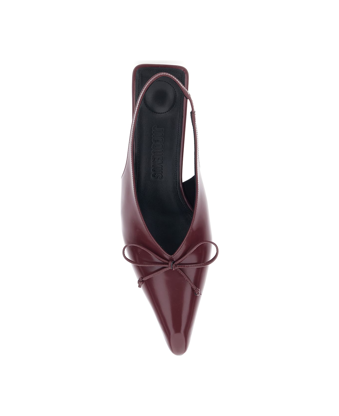 Jacquemus Les Slingbacks Cubisto B - Bordeaux