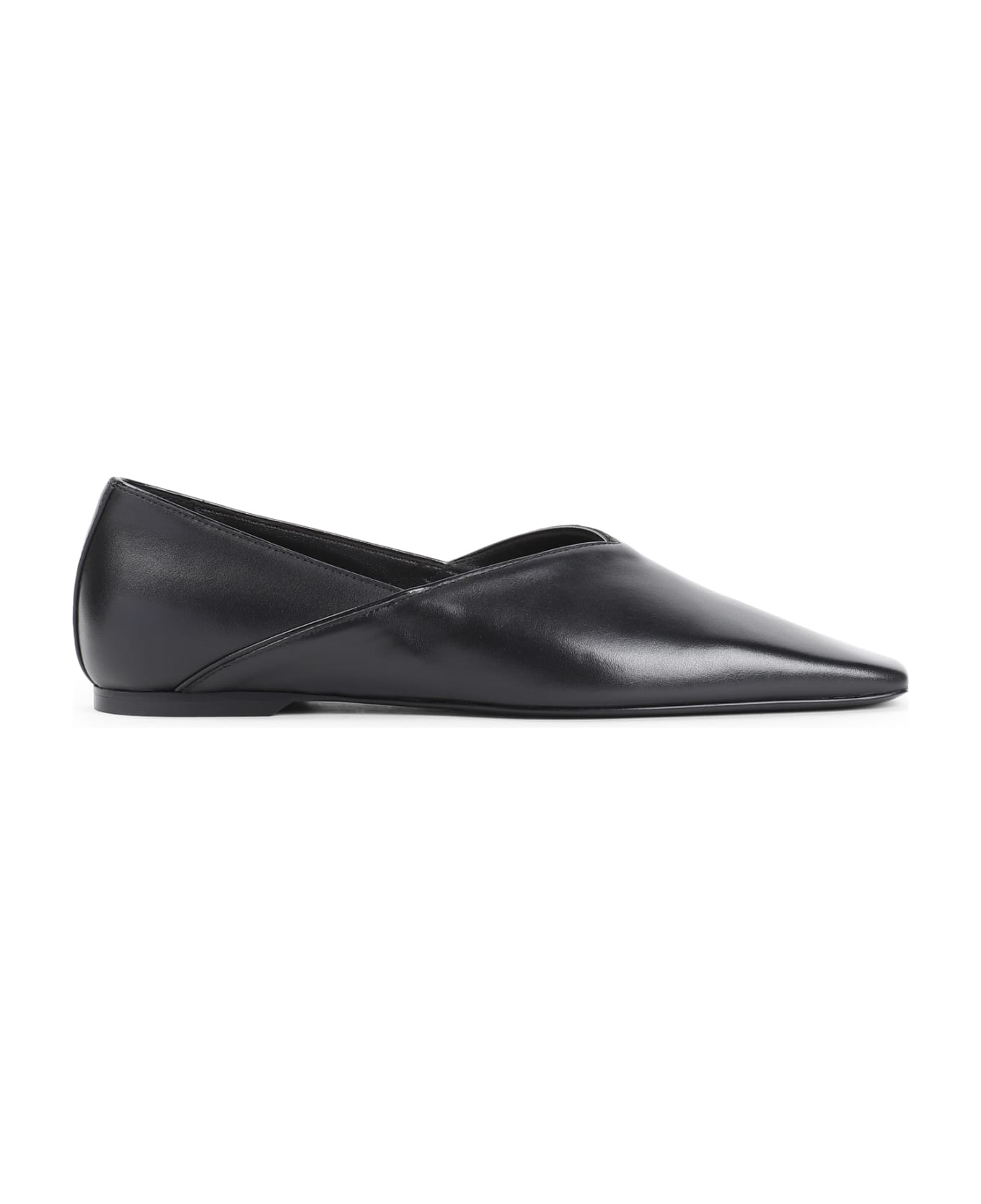 Totême The Everyday Flat Ballerinas - Black
