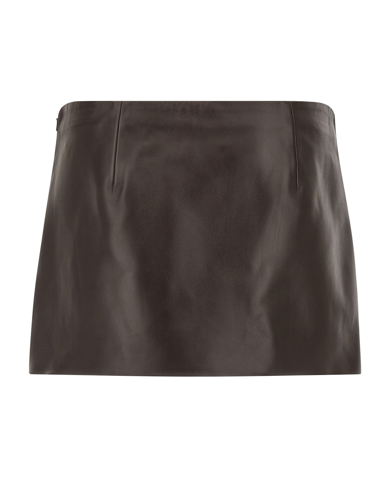 Khaite 'jett' Skirt - Brown