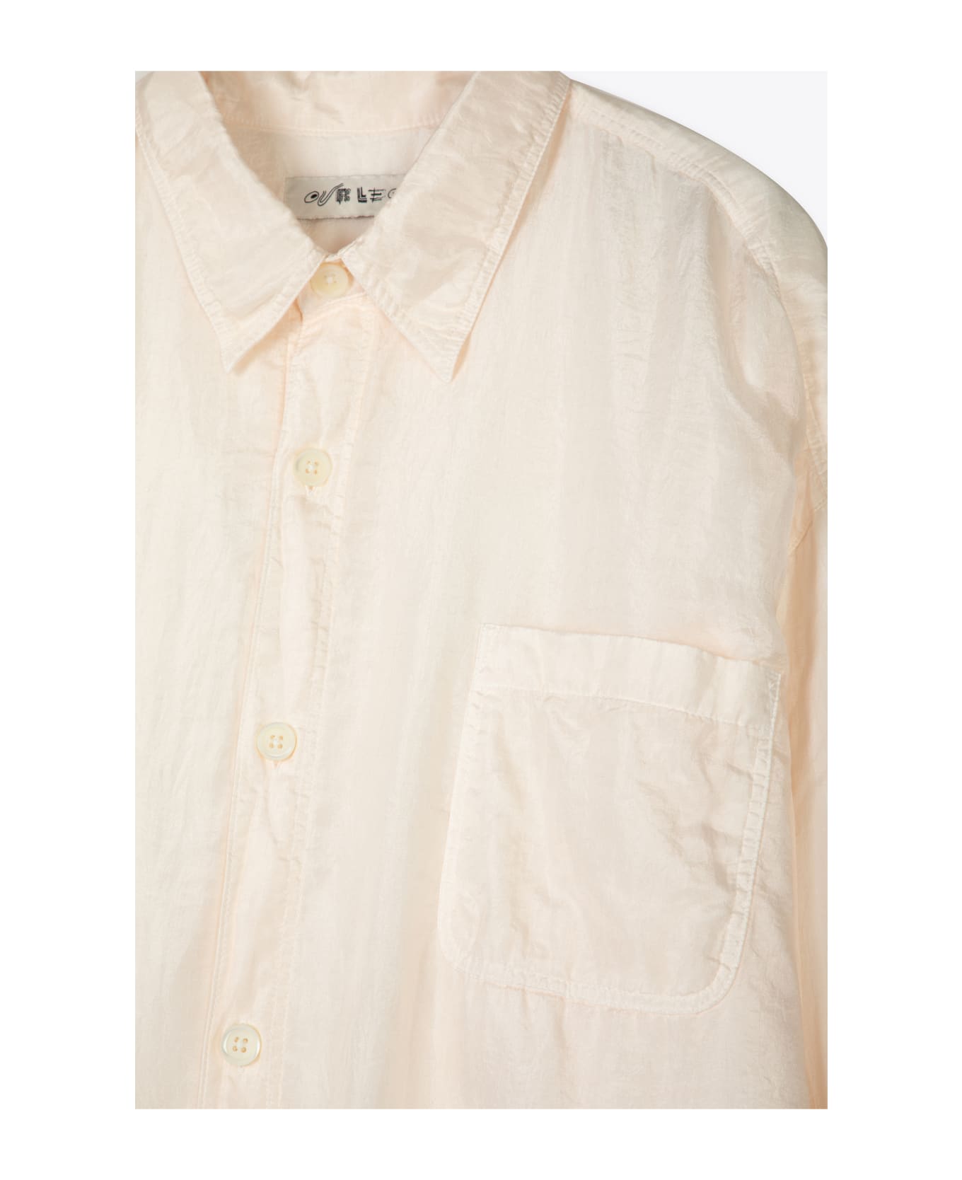 Our Legacy Darling Shirt Champagne Silk Blend Shirt - Darling Shirt - Champagne Cotton Silk シャツ