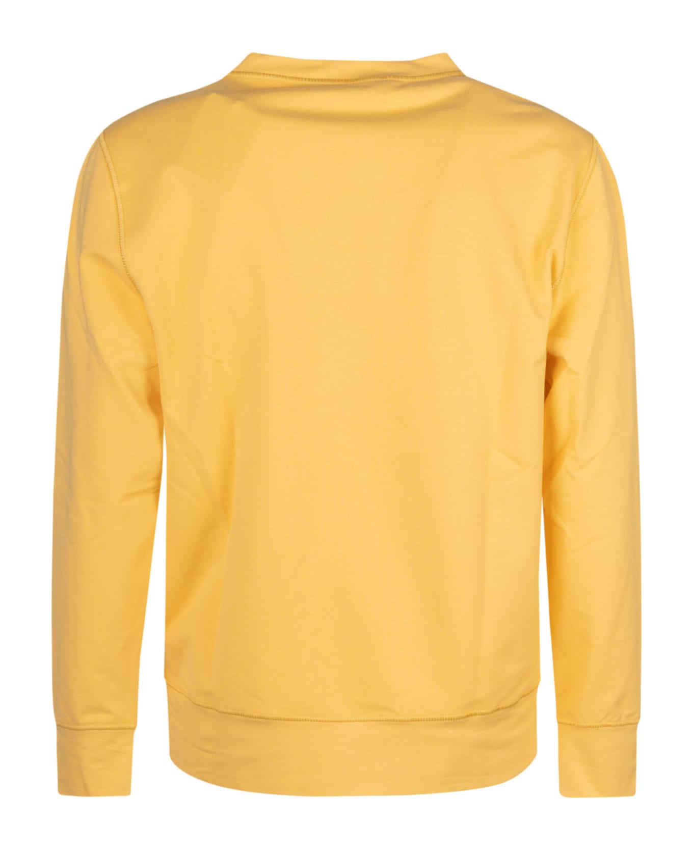 Kiton Logo Sweatshirt - Giallo フリース