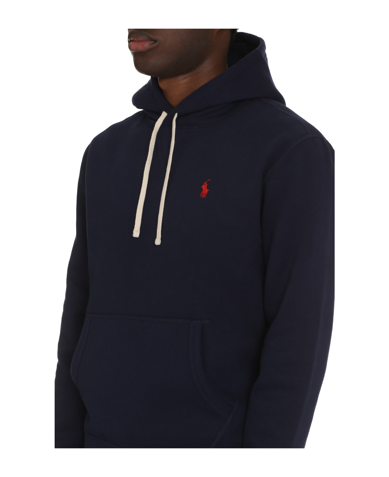 Ralph Lauren Embroidered Pony Hoodie - Blue