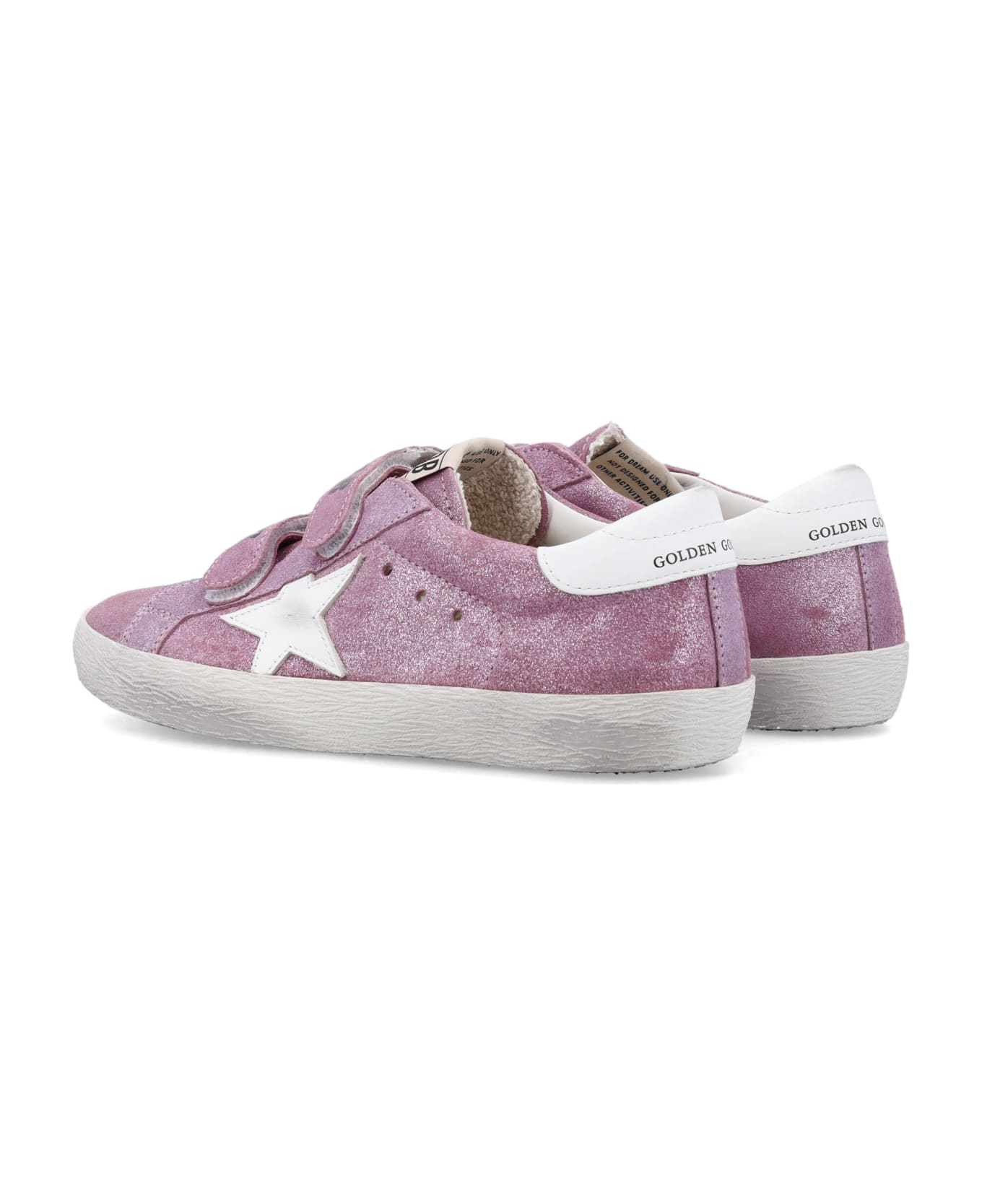 Golden Goose Kid - Old School Sneakers - PINK/WHITE