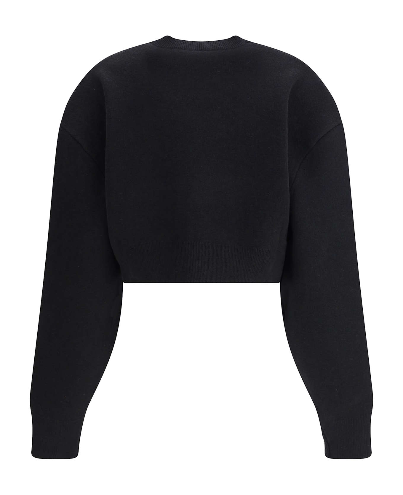 Tom Ford 
s Cropped Sweatshirt - BLACK