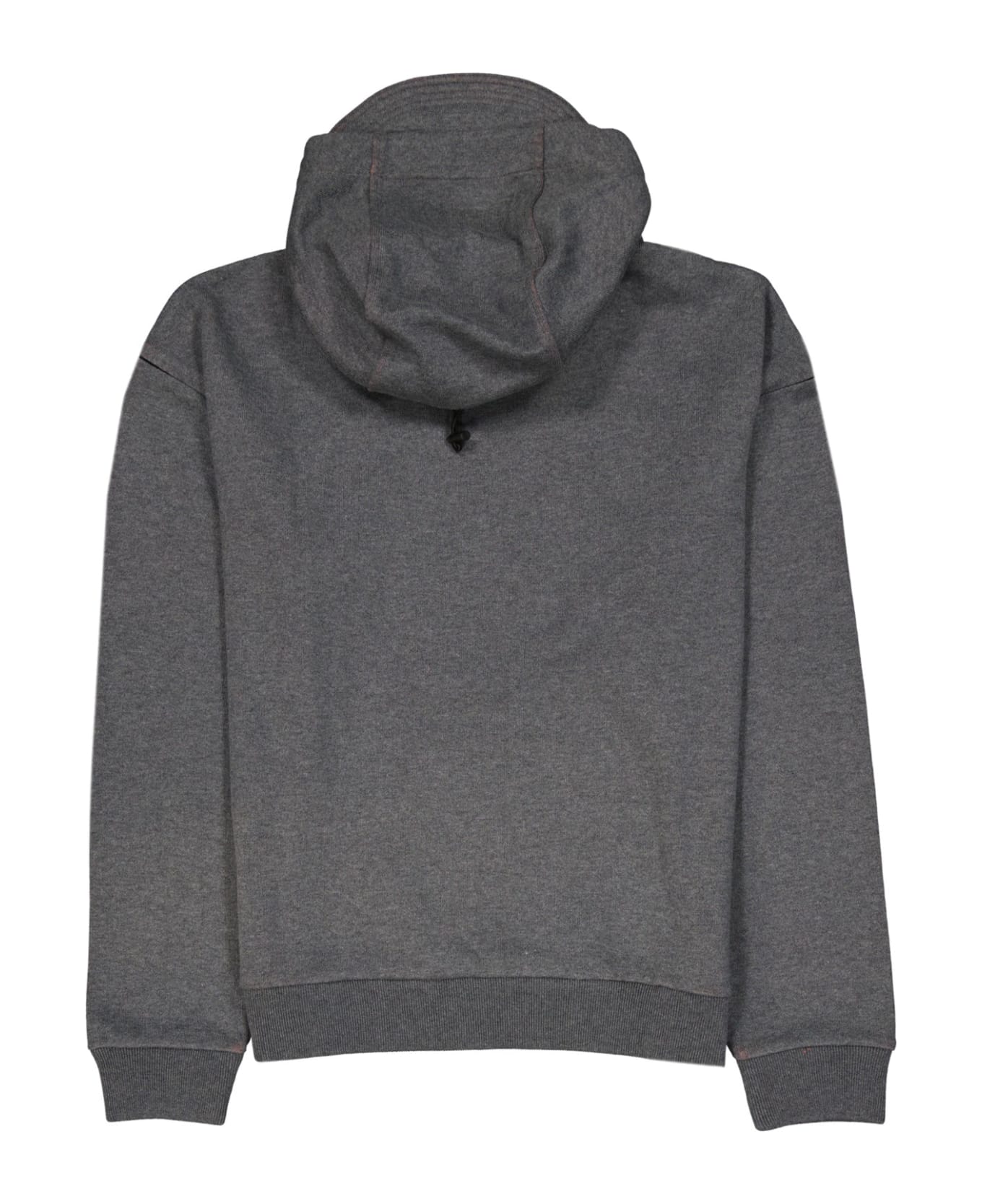Dior Logo Hooded Sweatshirt - Gray