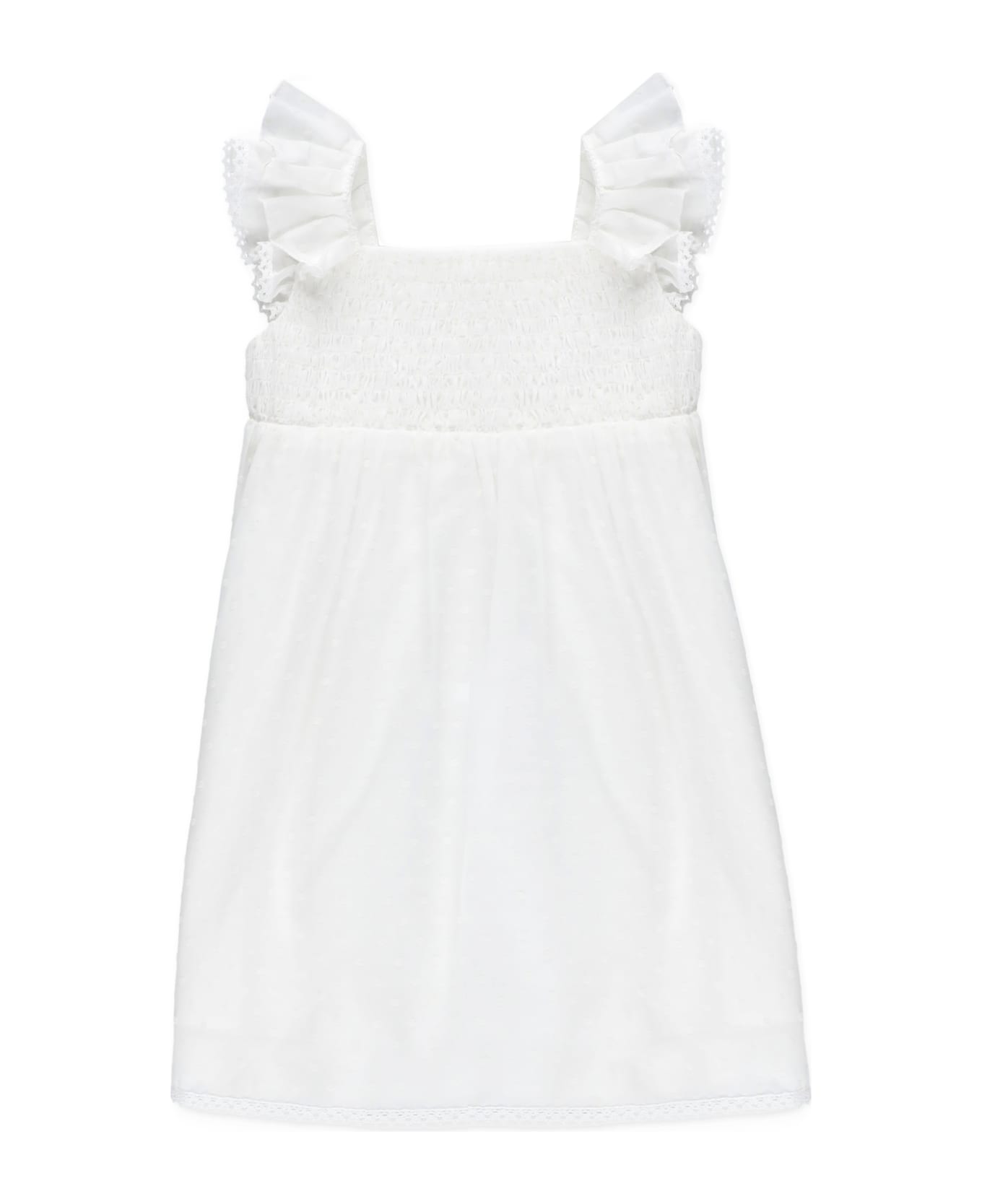 Stella McCartney Woven Dress - White ワンピース＆ドレス