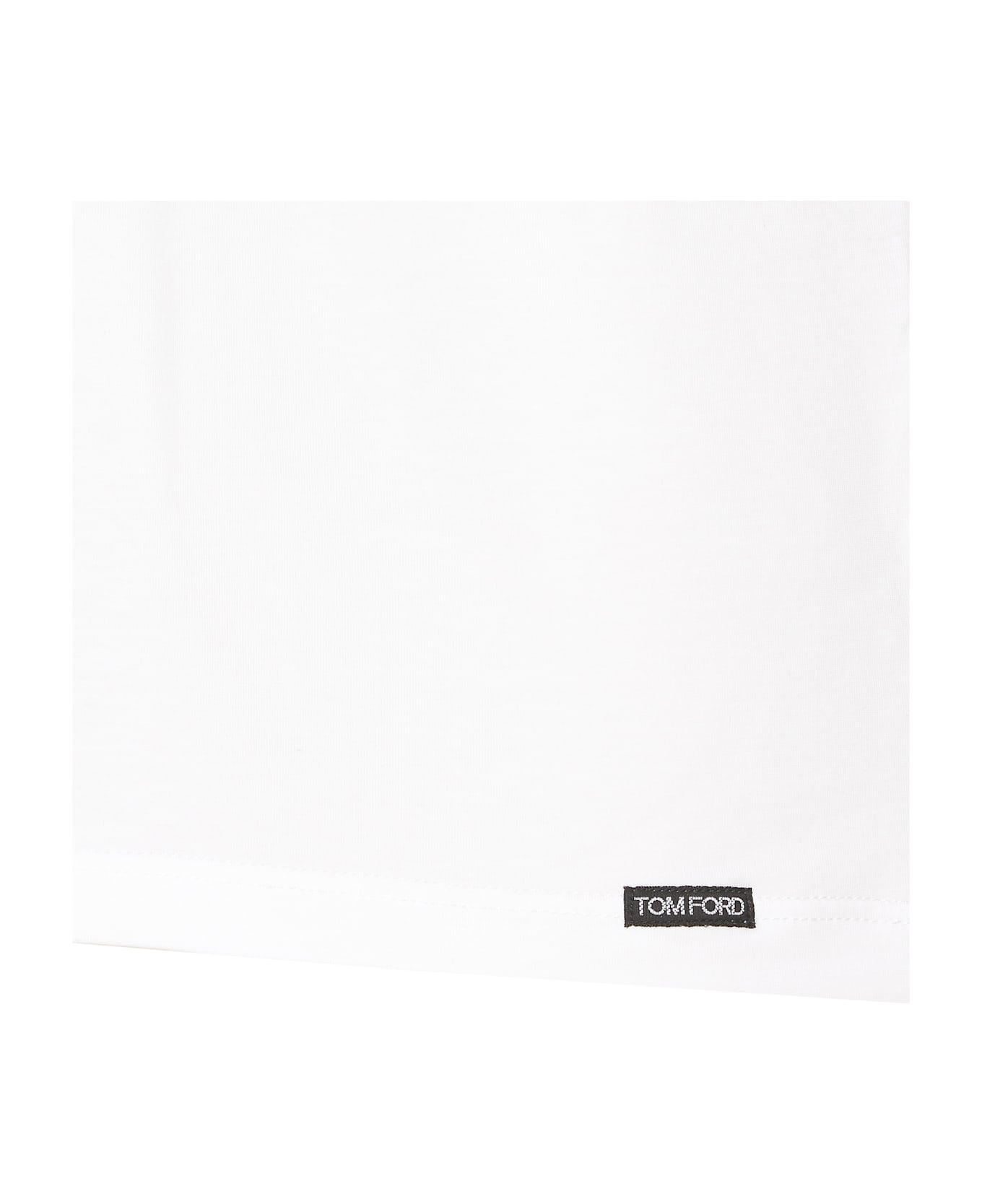 Tom Ford Crewneck Underwear T-shirt - WHITE