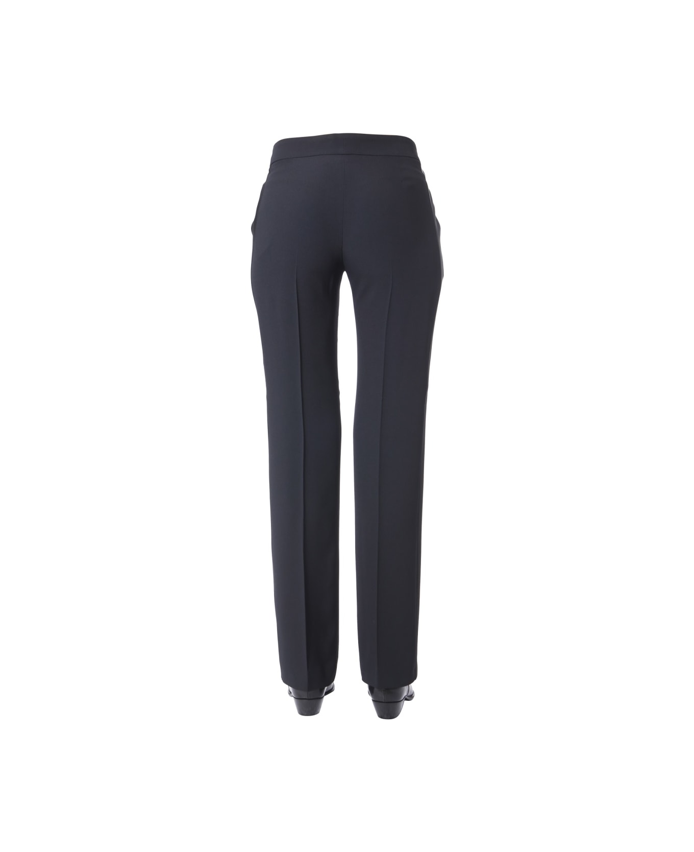 N.21 Pants With Side Band - BLACK