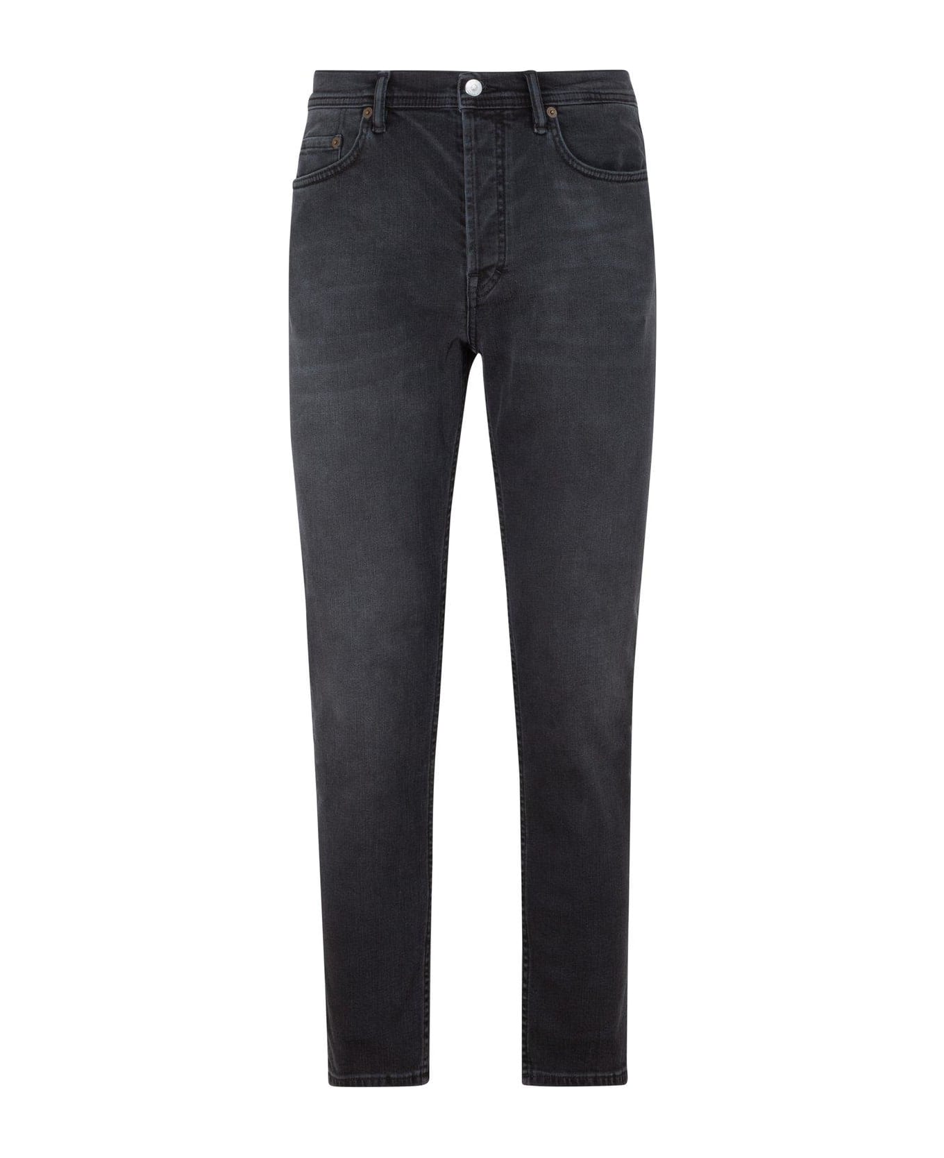 Acne Studios Slim Fit Jeans - AJC USED BLACK